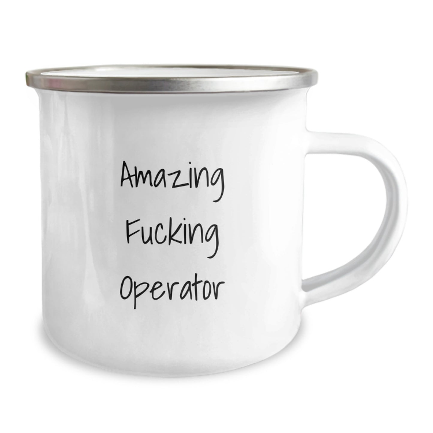 Funny Operator Camping Mugs for Men, Unique Gifts from Friends for Operator, Christmas Unique Gifts - Image 2