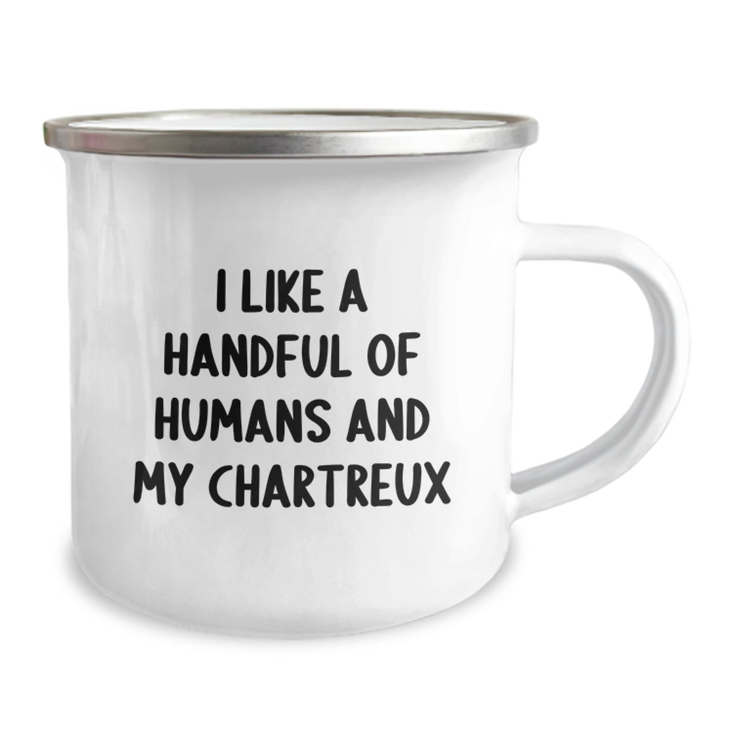 Funny Chartreux Cat Camping Mug Gifts from Men to Friends for Christmas - Image 2
