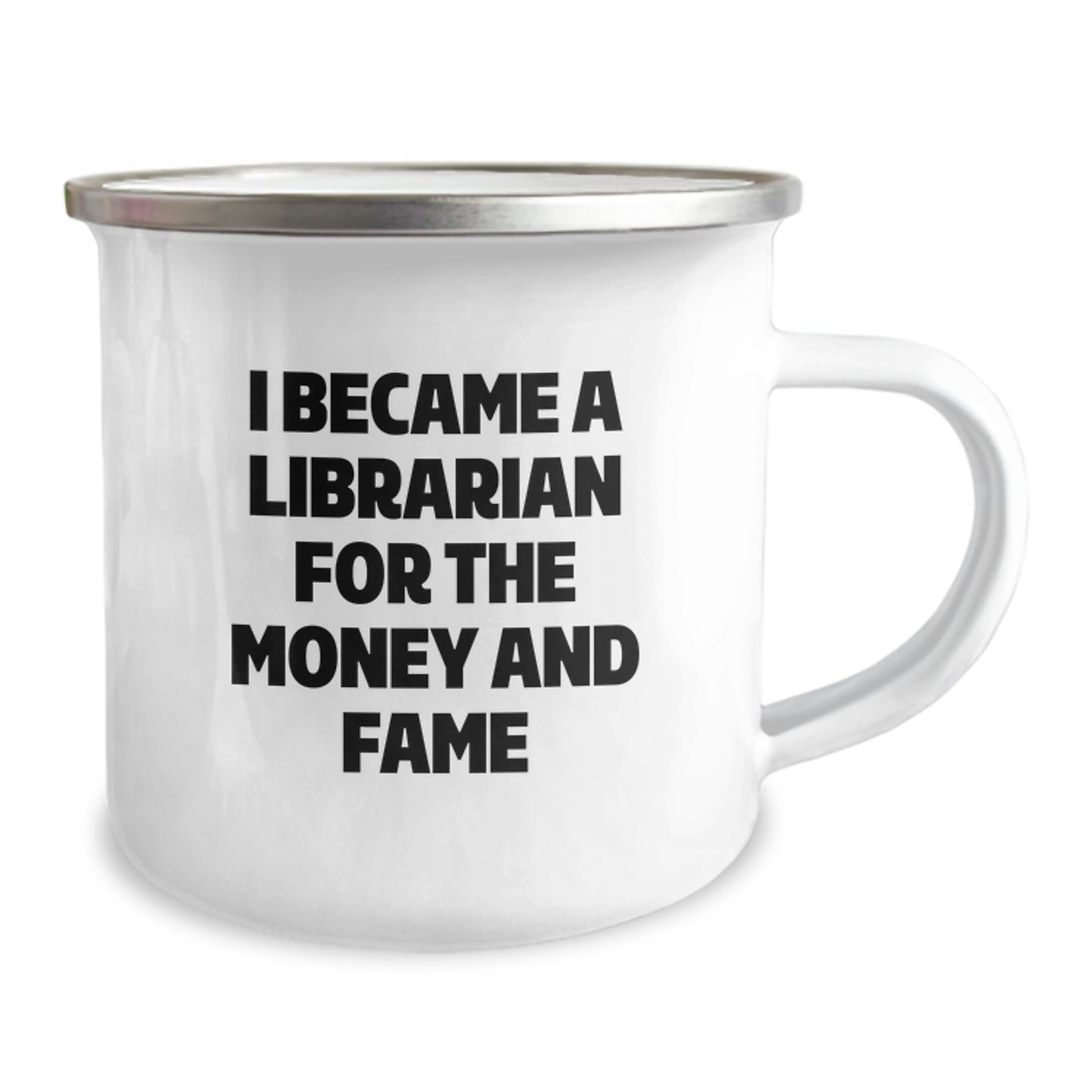 Cute Librarian Gifts for Men Funny Quote Birthday Unique Mug, Gifts from Friends to Librarian - Image 2