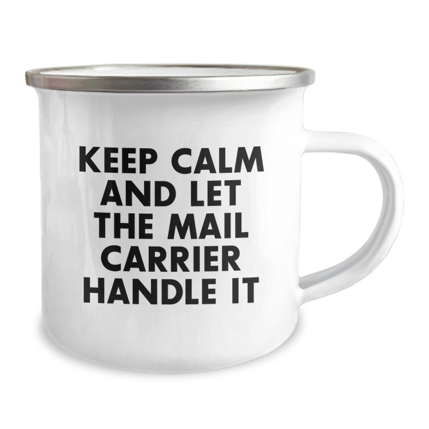 Funny Mail Carrier Camping Mug Gifts from Friends for Men at Christmas - Image 2