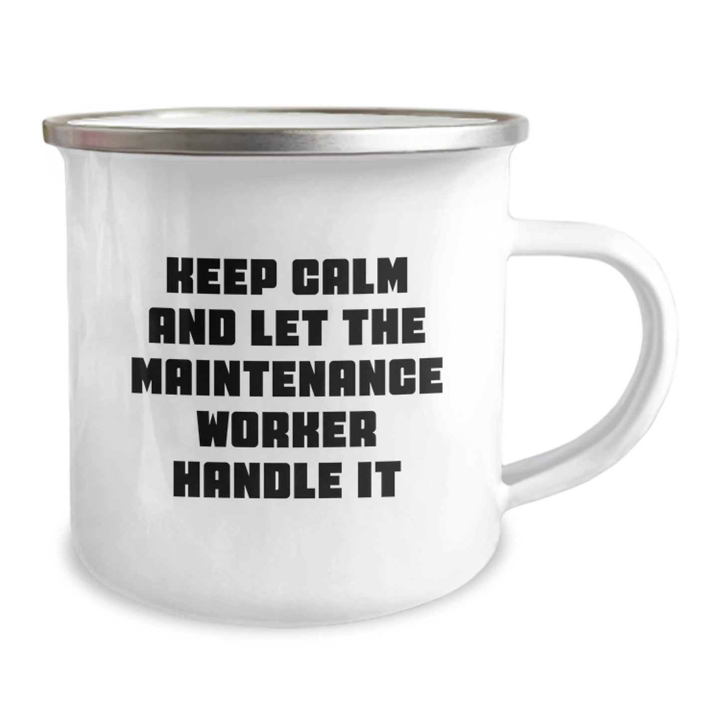 Funny Maintenance Worker Camping Mug Gifts from Friends, Men, Women, Coworkers, Family for Maintenance Worker Christmas Unique Gifts - Image 2