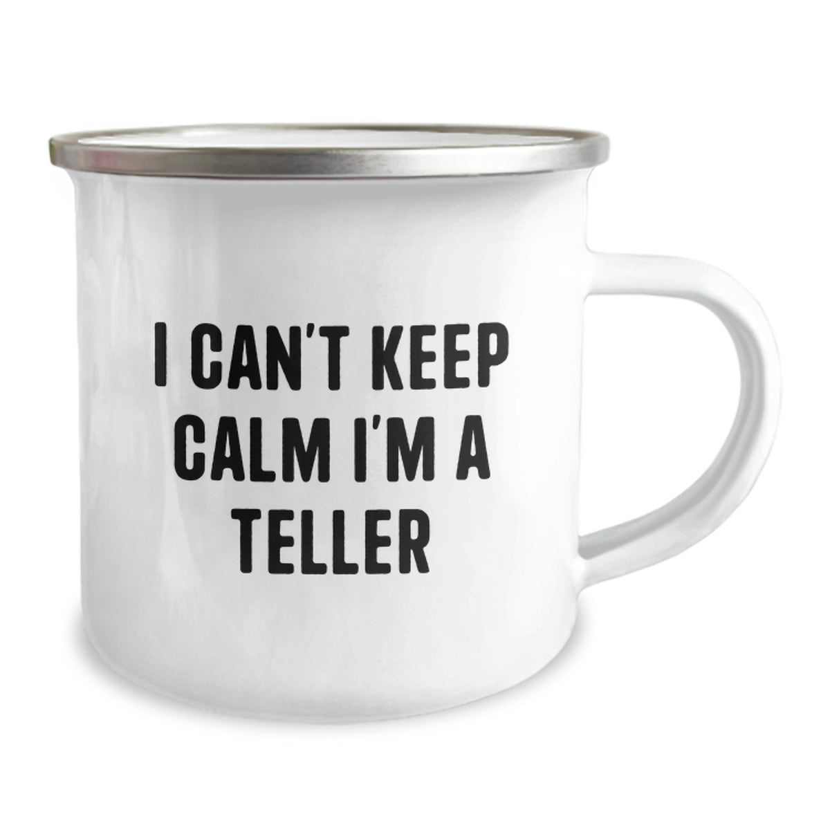 Funny Teller Camping Mug Gifts from Friends for Teller, I Can't Keep Calm I'm A Teller, Christmas Unique Gifts for Men Women - Image 2