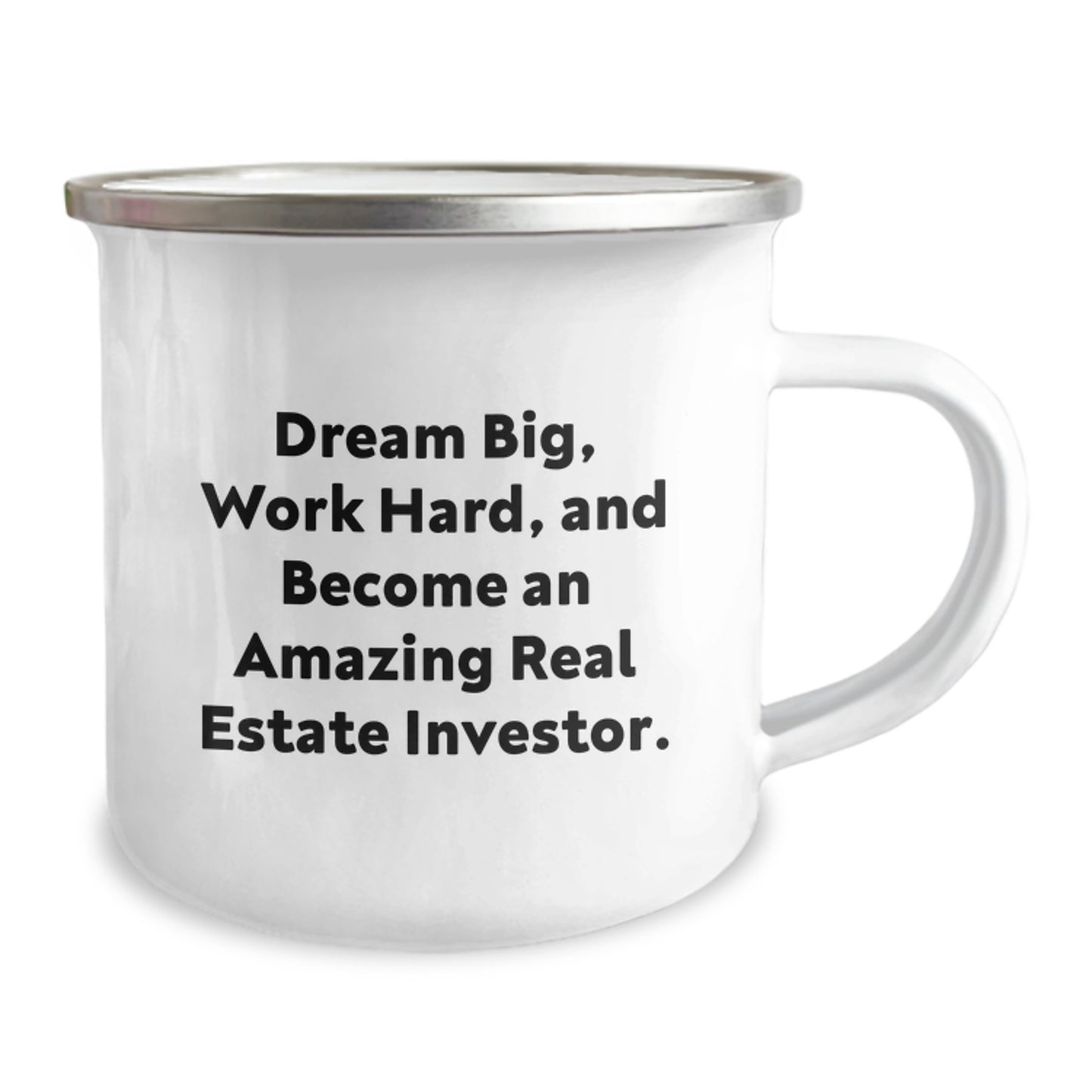 Gifts from Family to Real Estate Investor - Camping Mug with Inspirational Quote - Graduation Unique Gifts - Image 2