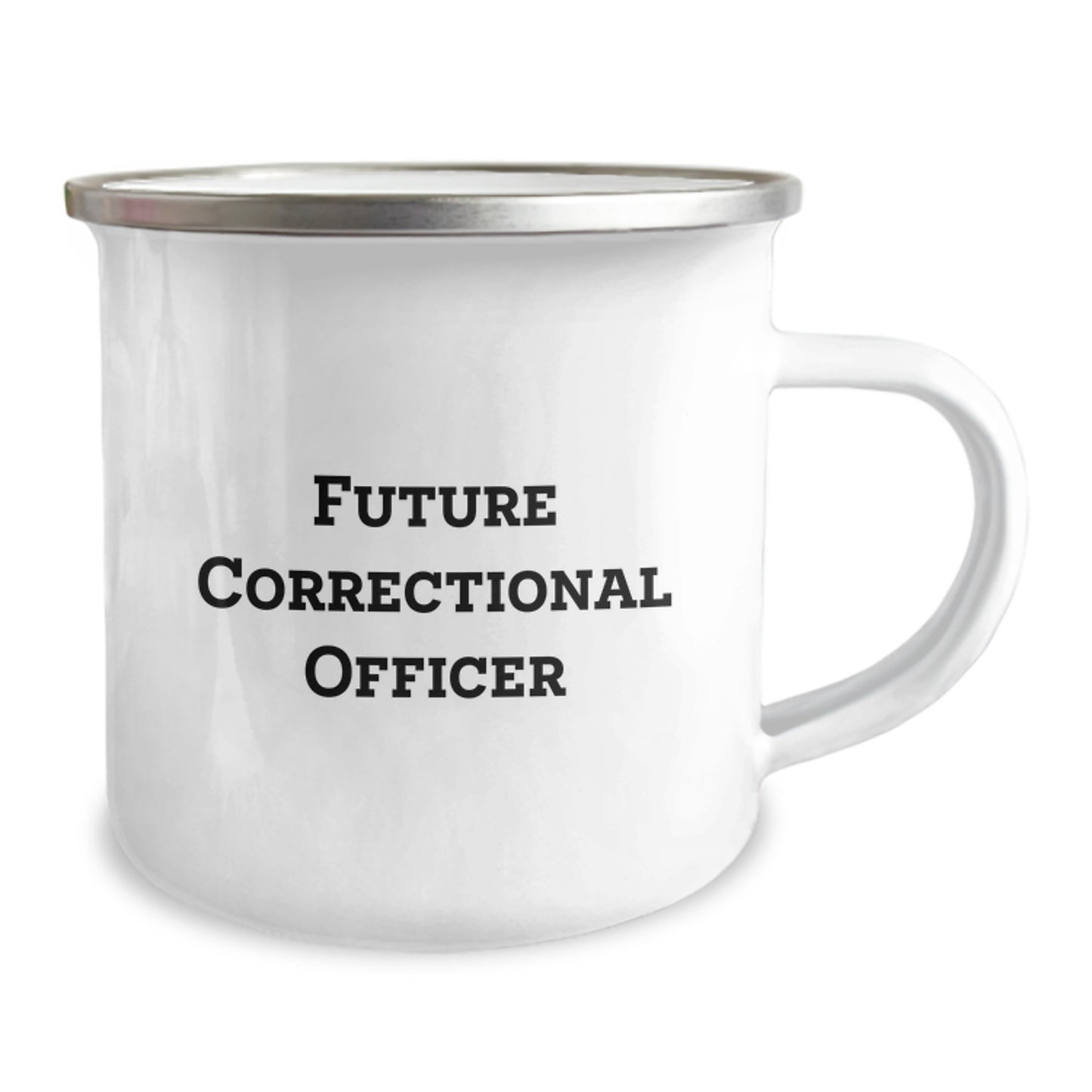 Fun Correctional Officer Gift for Men Camping Mug, Inspirational Quote for Future Correctional Officer, Unique Christmas Unique Gifts from Friends to Family - Image 2
