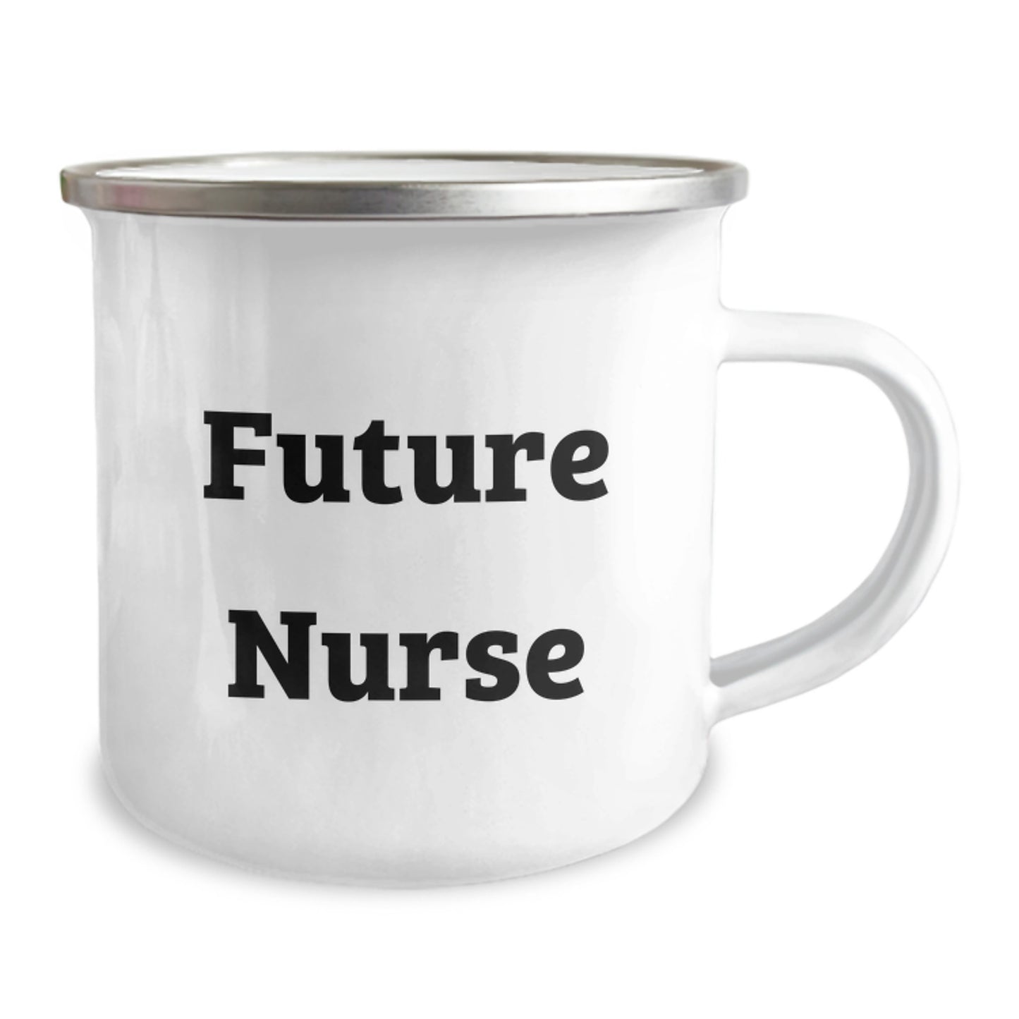 Funny Future Nurse Birthday Unique Gifts from Friends and Family - Camping Mug for Future Nurse with Inspirational Quote - Image 2