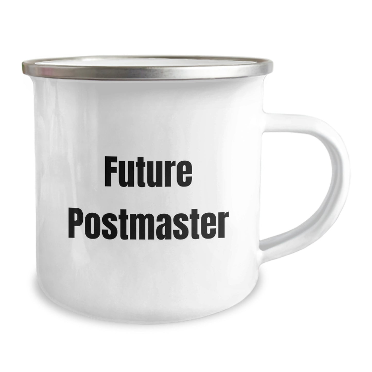 Gifts for Future Postmaster - Funny 'I'm Not Late, I'm Just on Postal Time' Camping Mug - Postmaster Gifts for Him, Christmas Unique Gifts from Friends - Image 2