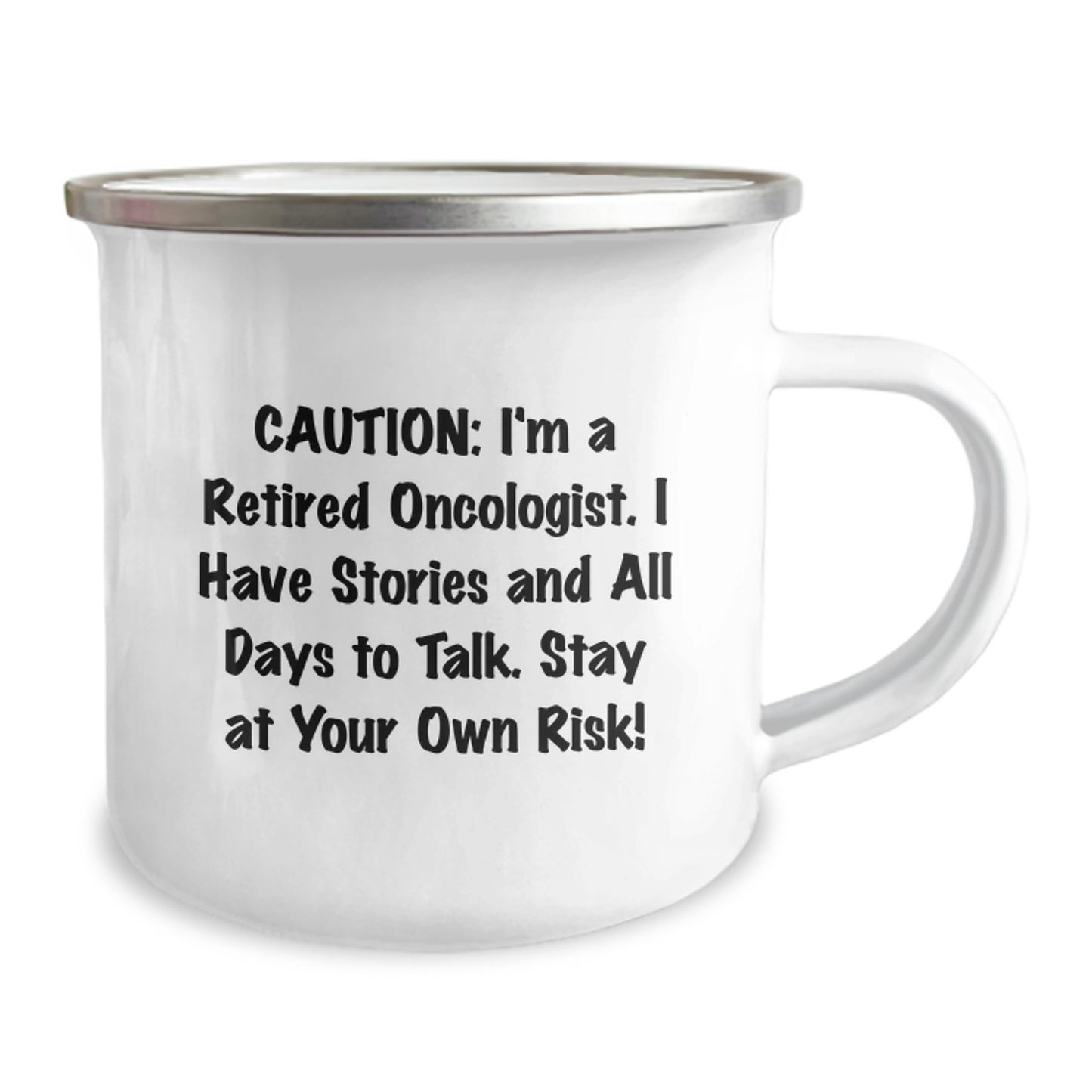 Funny Oncologist Quotes Camping Mug Gifts for Men from Family this Christmas - Image 2
