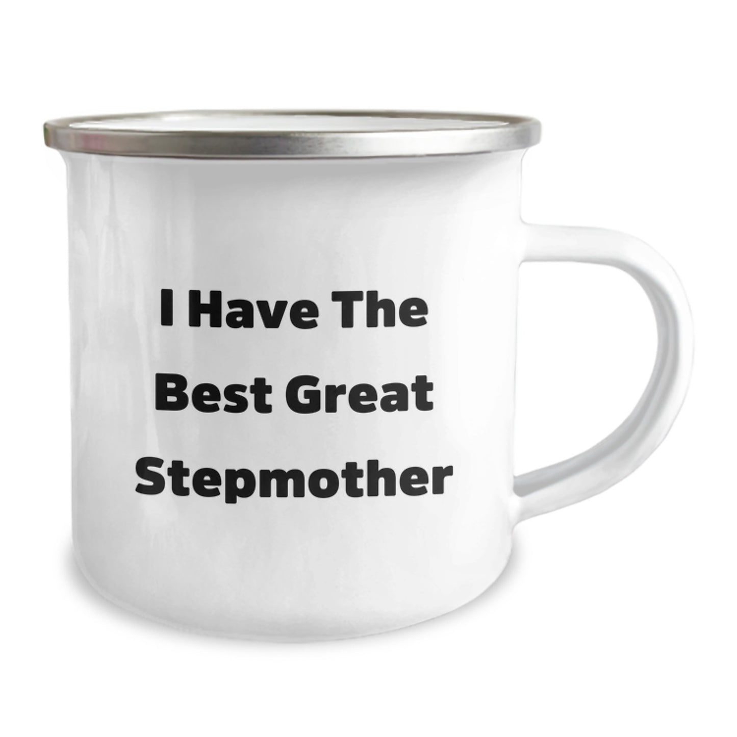 Funny Stepmother Gifts for Her on Father's Day Unique Camping Mug - Image 2
