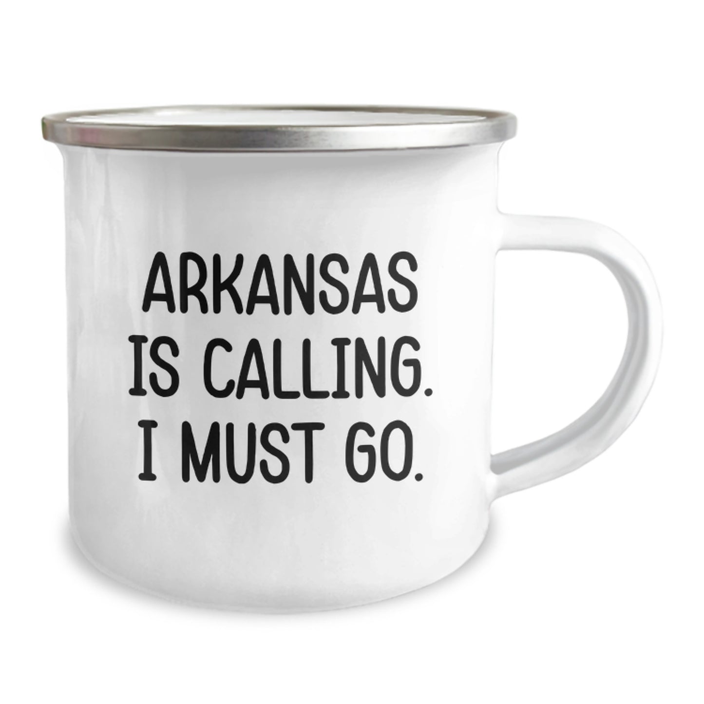 Arkansas Calling Mugs for Friends, Funny Gift from the Natural State for Men and Women, Unique Camping Mug for Christmas - Image 2