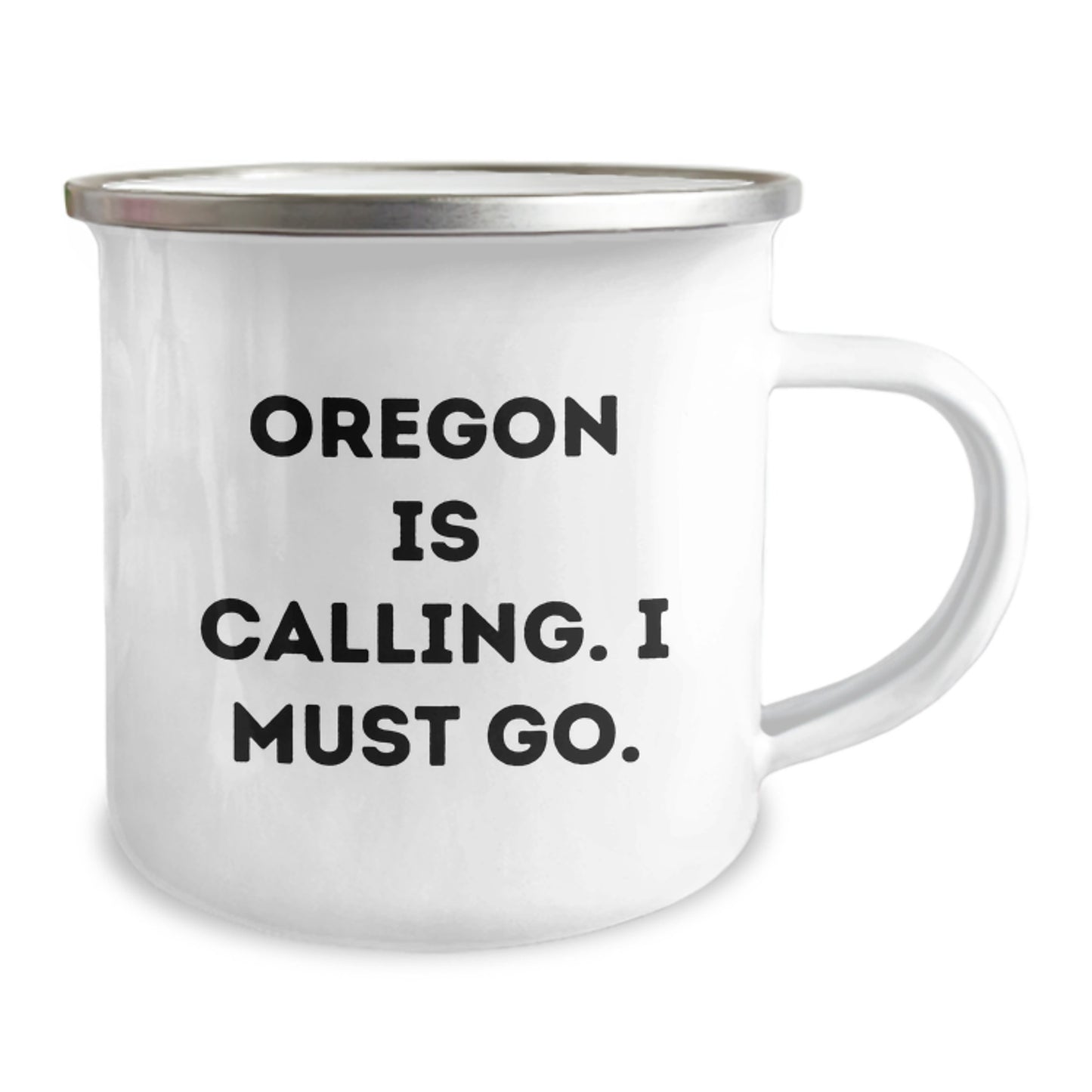 Oregon Gifts - Funny Camping Mug for Men - Oregon Is Calling. I Must Go. Perfect Unique Gifts for Friends and Family from Oregon - Image 2