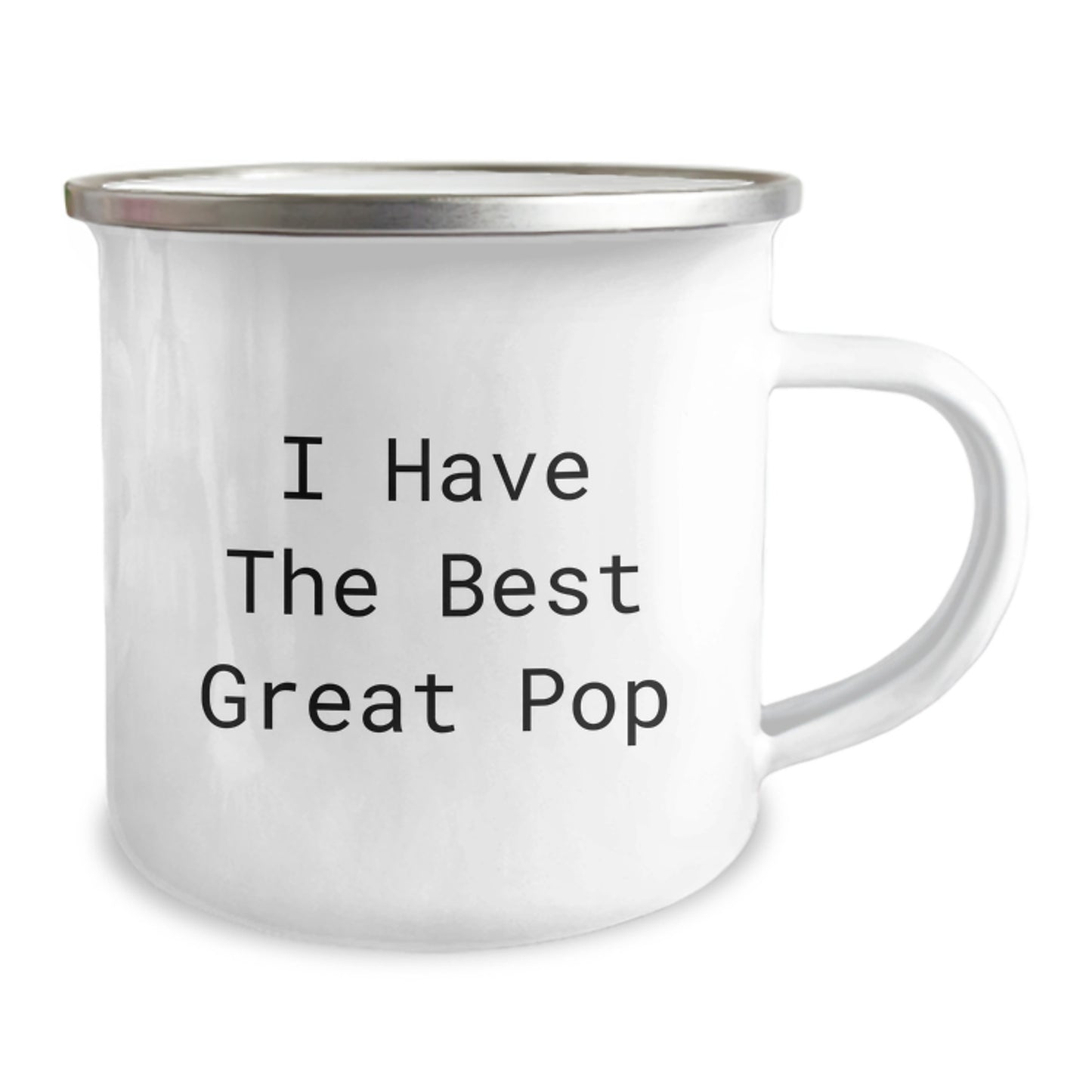 Funny Pop Camping Mug Gifts from Friends for Pop Lovers on Birthday Unique Occasions - I Have The Best Great Pop - Image 2