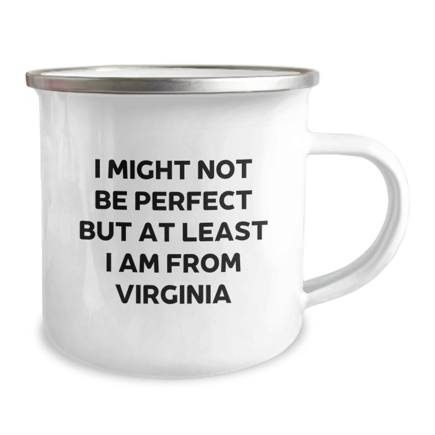 Virginia Proud Camping Mug, Funny Quote Gifts for Men, Women, Friends, Coworkers from Virginia, Unique Graduation Gifts - Image 2