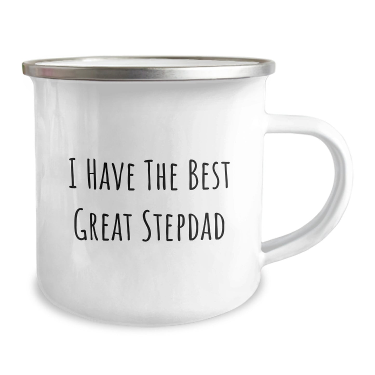 Funny Great Stepdad Camping Mug Gifts for Stepdad Birthday Unique Presents from Family - Image 2