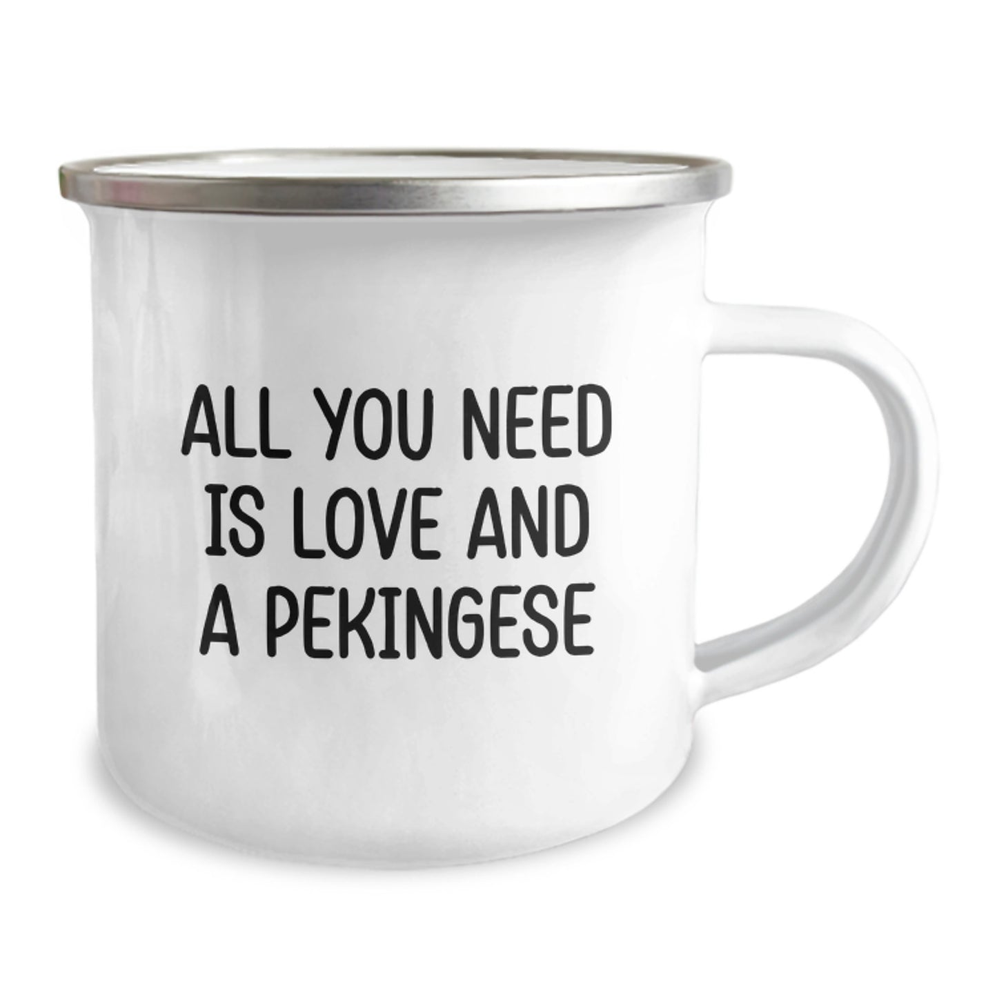 Funny Pekingese Dog Camping Mugs Gifts from Men Friends to Women Pekingese Dog Owners, Christmas Unique Gifts - Image 2