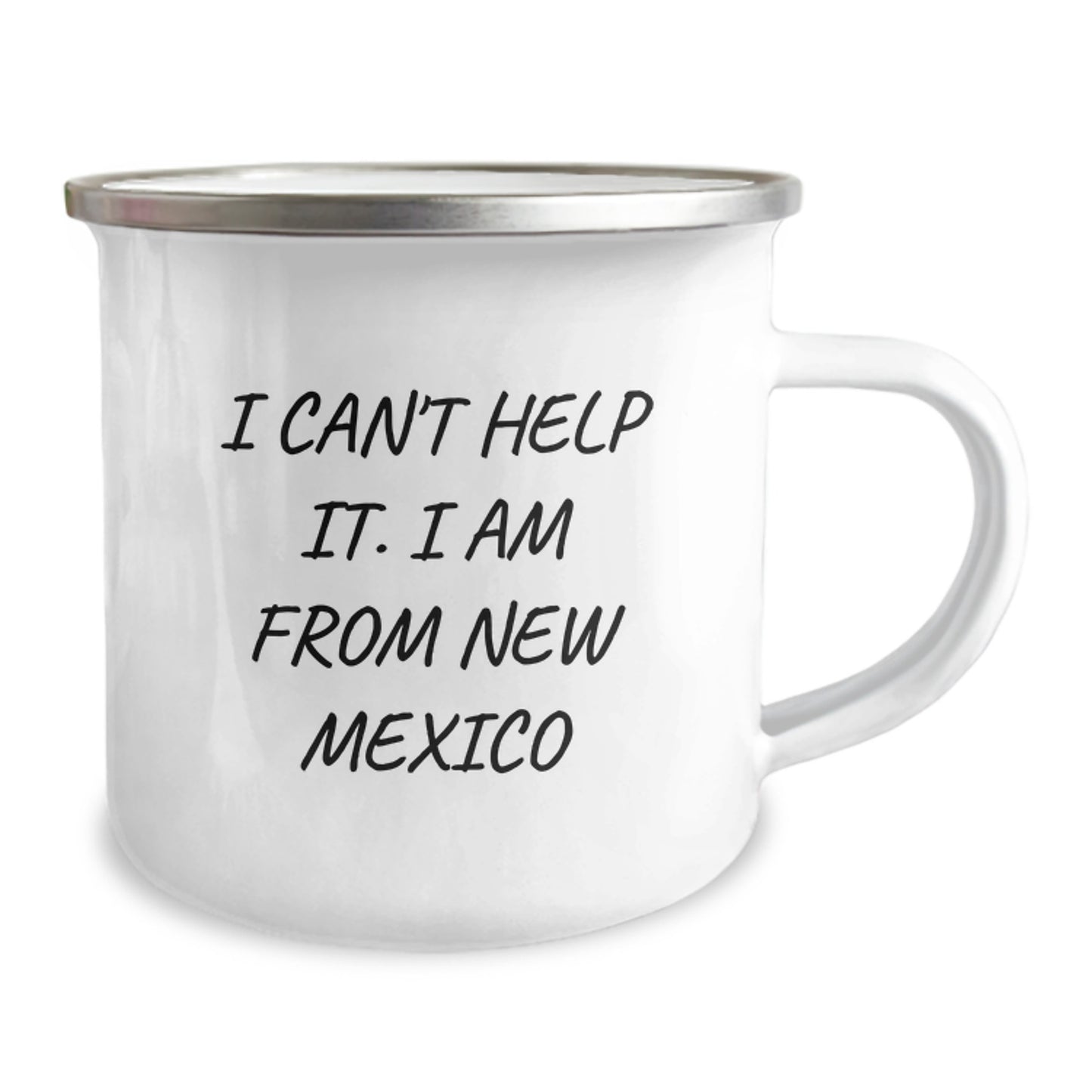 New Mexico Gifts, Funny Quote Mugs, Camping Mug for Graduation Gifts from Men, Camping Enthusiasts, and Friends to New Mexico Family and Friends, I Can't Help It. I Am From New Mexico - Image 2