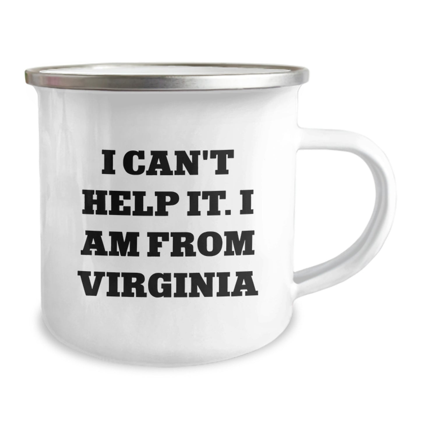 Virginia Proud Gifts from Friends and Family - Camping Mug, Funny Quote 'I Can't Help It. I Am From Virginia' - Perfect for Graduation - Image 2