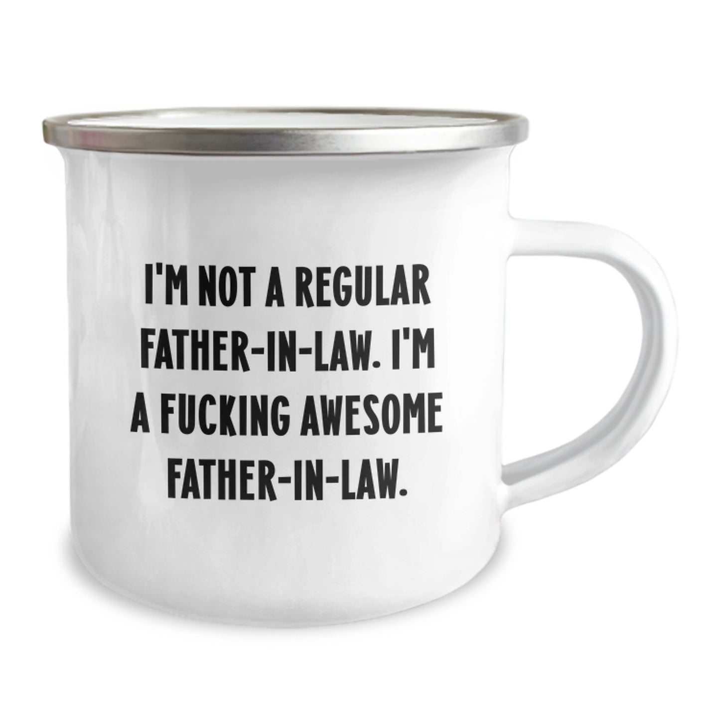 Funny Father-in-law Quotes Gifts for Father-in-law - Camping Mug, Awesome Father-in-law Mugs for Dad, Gifts from Family, Unique Christmas Unique Gifts - Image 2