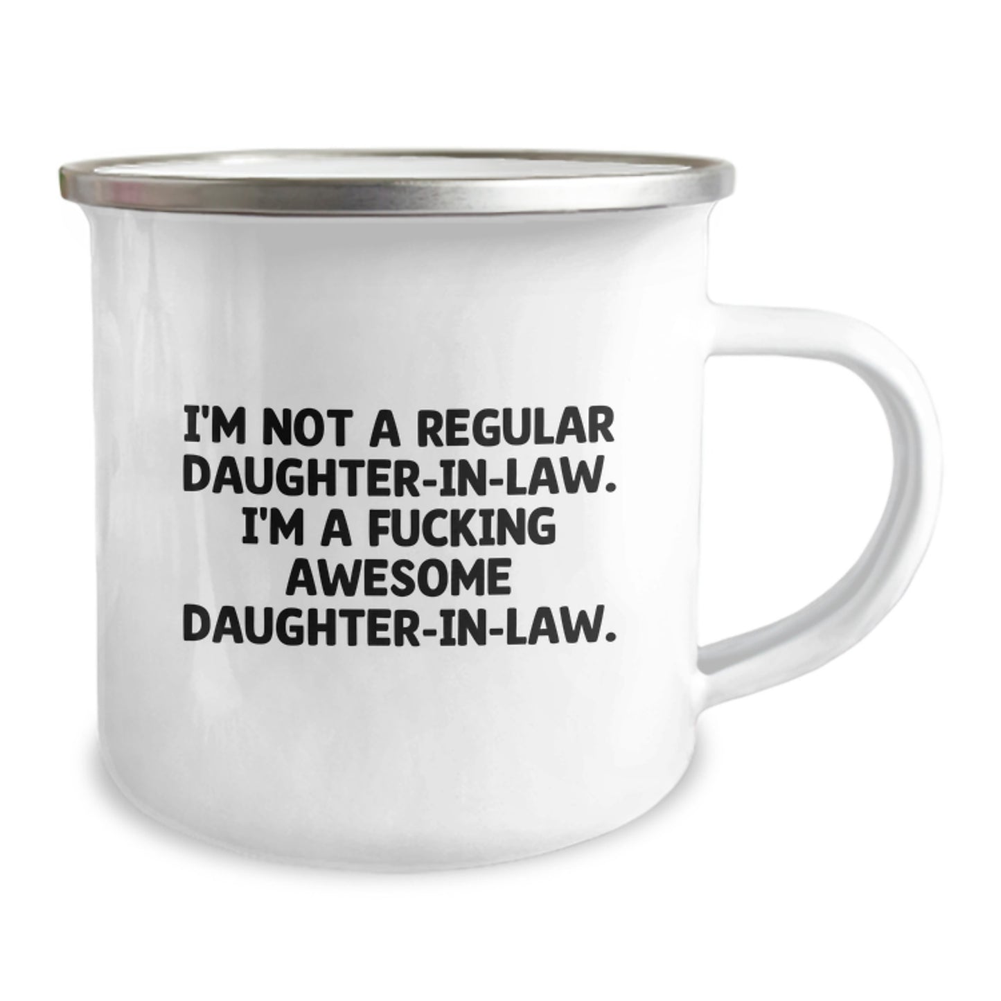 Funny Daughter-in-law Gifts from Men to Daughter-in-law - Daughter-in-law Camping Mug, Awesome Daughter-in-law, Christmas Unique Gifts - Image 2