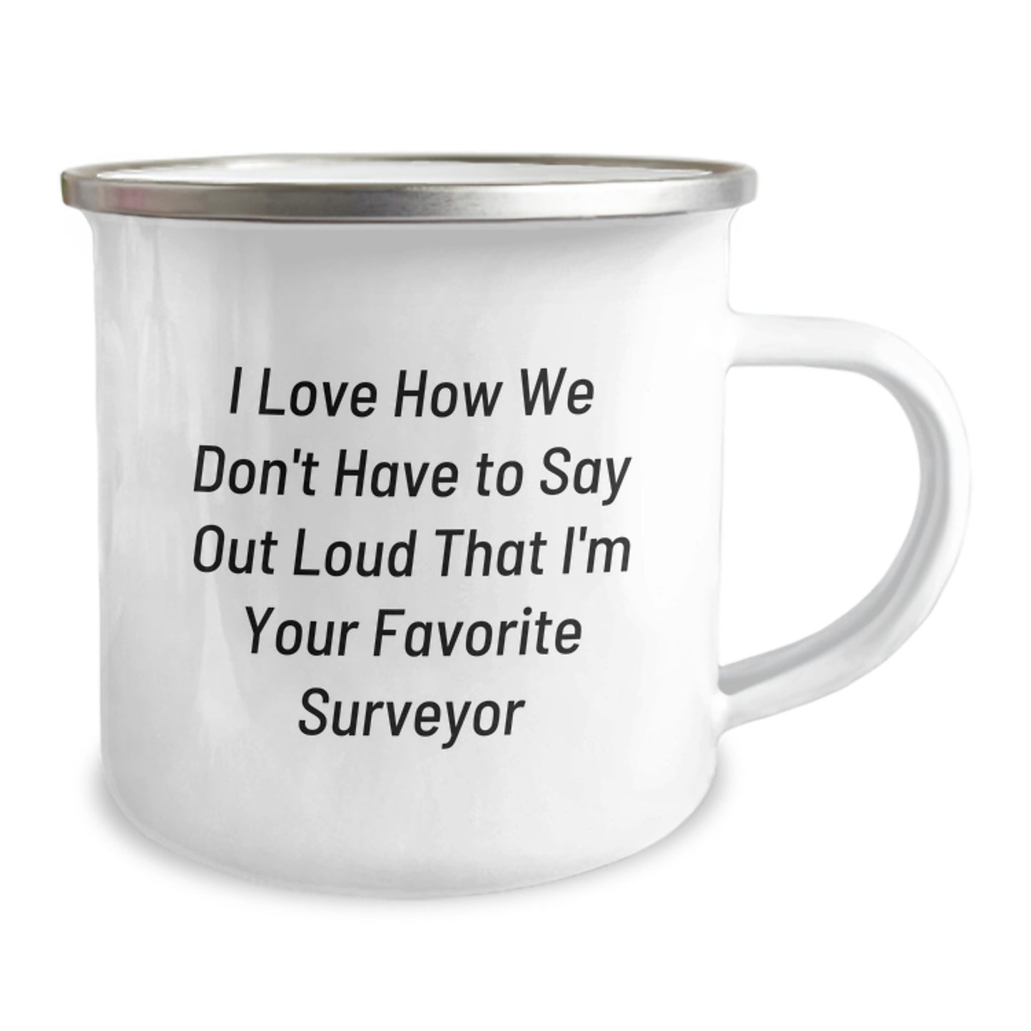 Surveyor Gifts from Friends, Funny Camping Mug for Favorite Surveyor, Gifts for Surveyor, Graduation Unique Gifts - Image 2