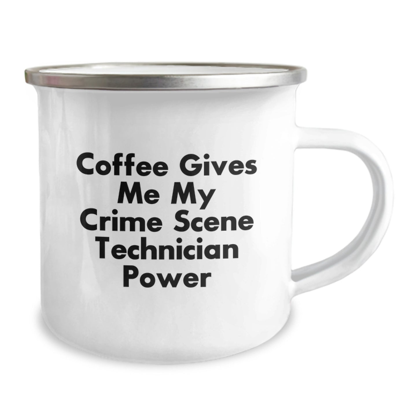 Crime Scene Technician Coffee Lover's Birthday Unique Gifts from Friends, Unique Camping Mug for Men and Women - Image 2