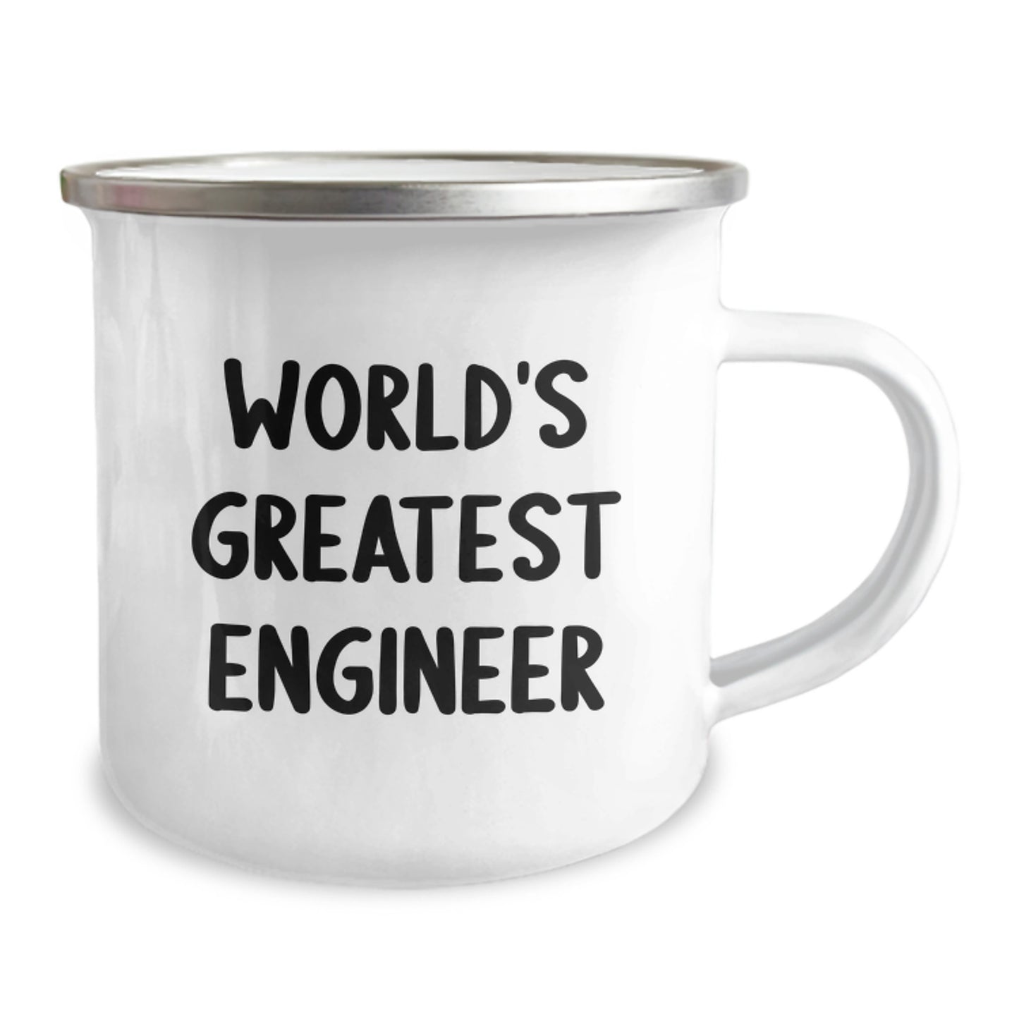 Funny Engineer Gifts for Mom World's Greatest Engineer Camping Mug, Unique Mother's Day Unique Gifts from Family to Mom, Funny Engineer Mug 12 oz Stainless Steel - Image 2