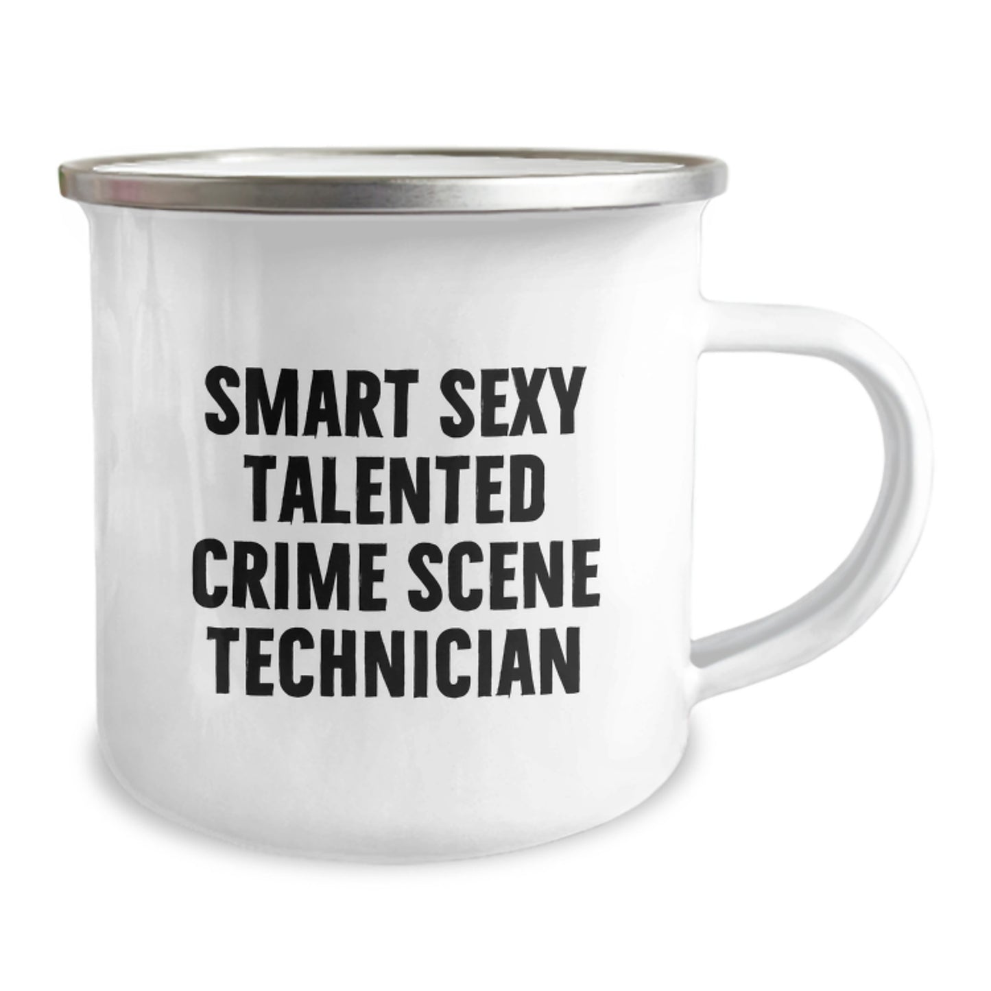 Funny Crime Scene Technician Gifts for Men, Women, Friends - Smart Sexy Talented Crime Scene Technician Camping Mug, Perfect Graduation Unique Gifts from Family - Image 2