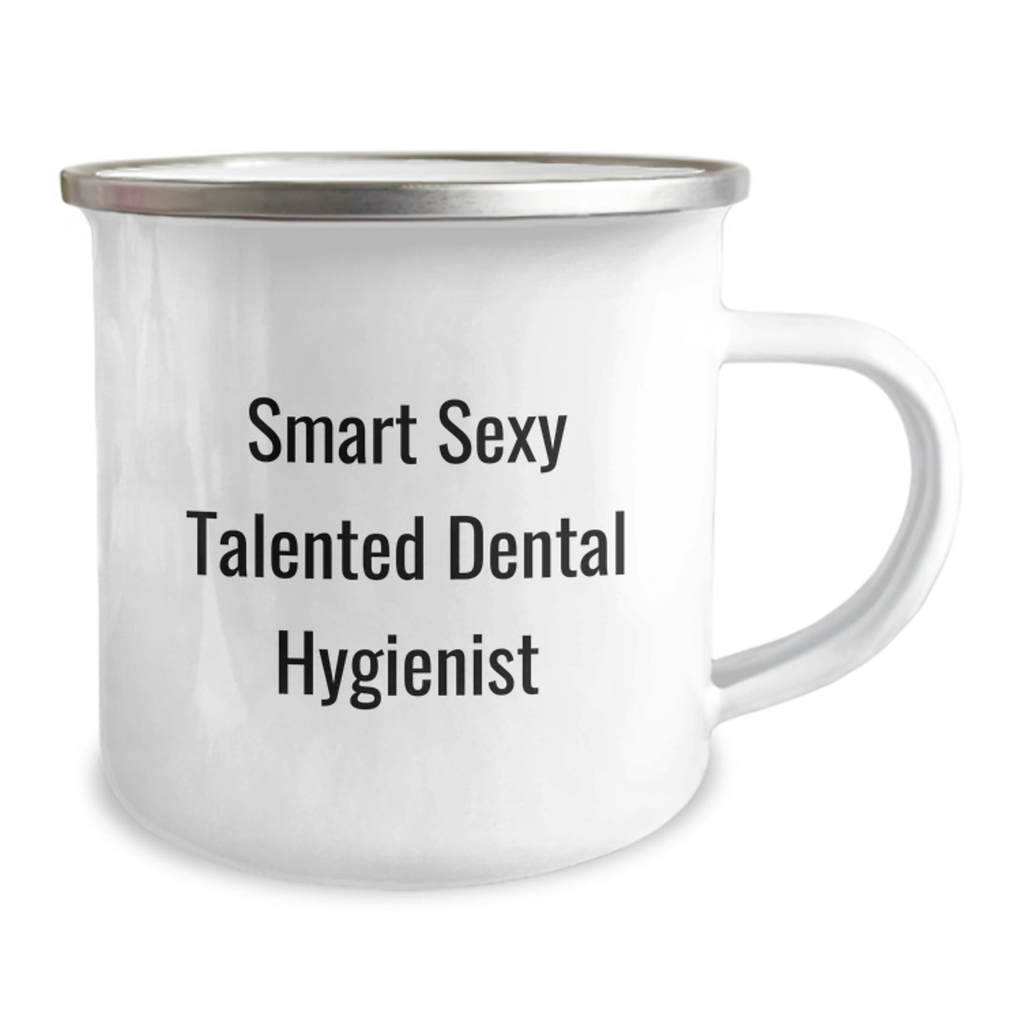 Funny Smart Sexy Talented Dental Hygienist Gifts from Family Graduation Unique Gifts for Dental Hygienist Camping Mug - Image 2