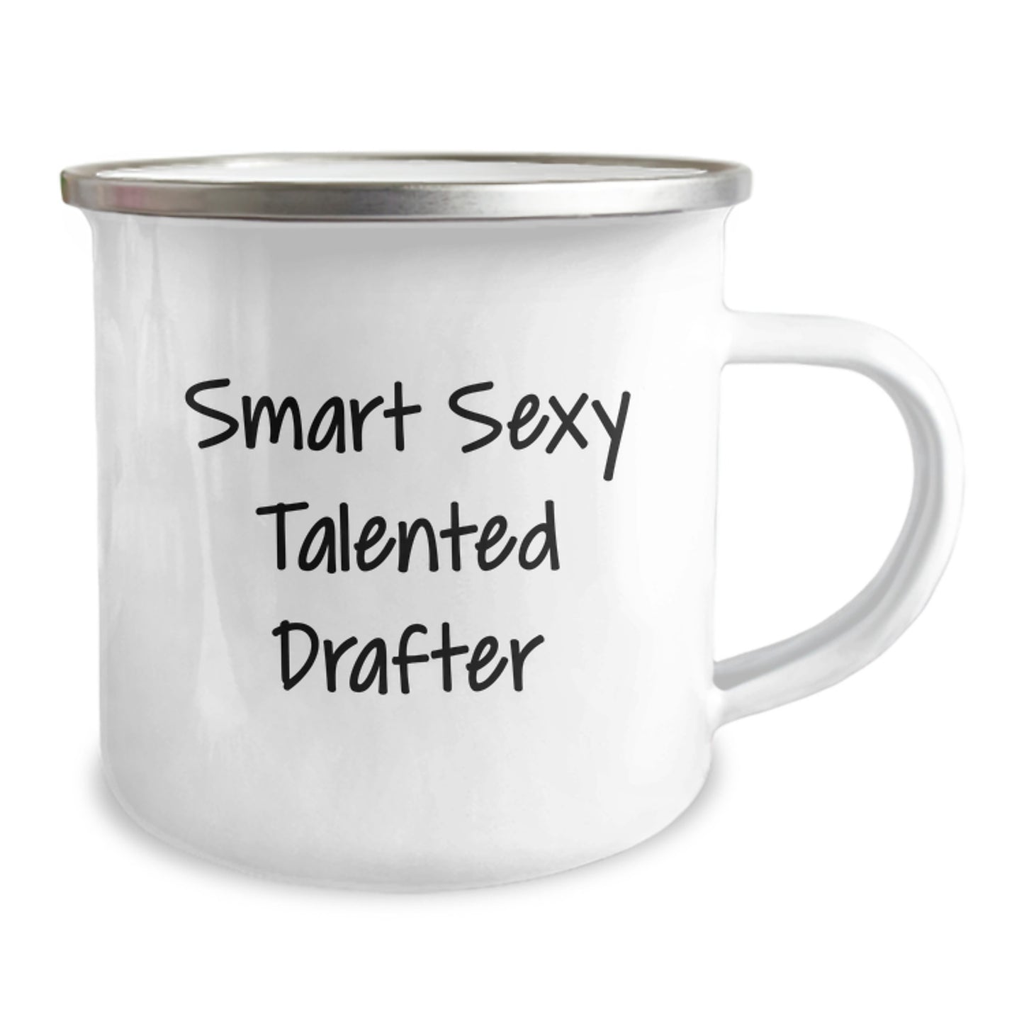 Smart Sexy Talented Drafter Funny Graduation Gifts from Friends to Daughters for Drafter Camping Mug - Image 2