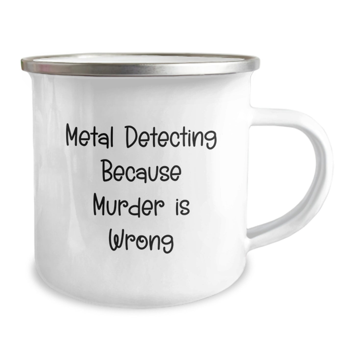 Funny Metal Detecting Camping Mug for Birthday Unique Gifts from Friends, Perfect Unique Gift for Metal Detecting Men, Women, or Family - Image 2