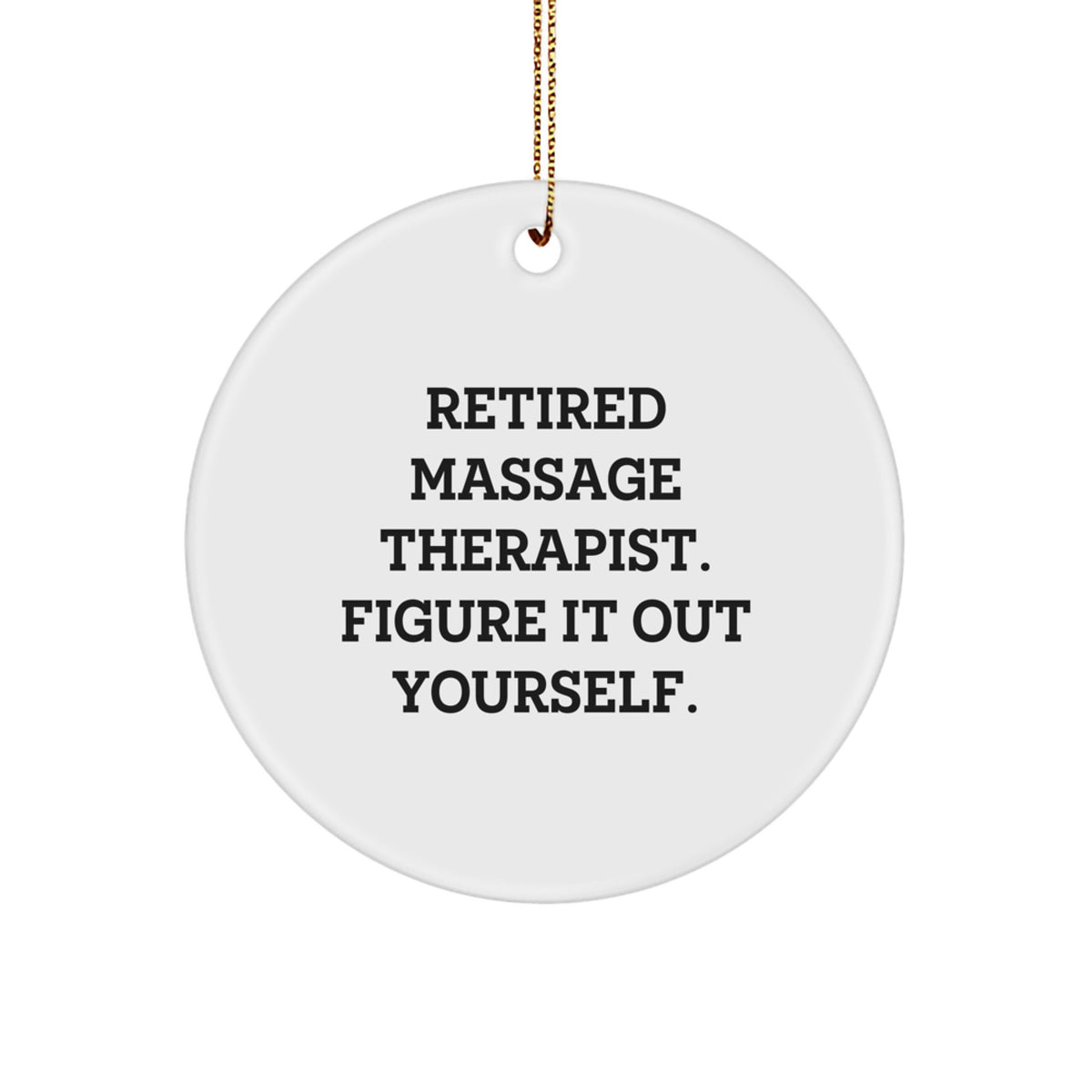 Funny Massage Therapist Gifts from Friends - Christmas Unique Gifts for Massage Therapist Men Women - Image 1
