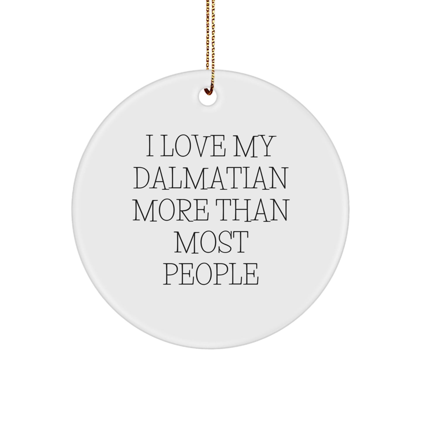 Funny Dalmatian Dog Gifts for Men, Women, Friends, Coworkers, Family - Christmas Unique Ornaments for Home Decor - Image 1