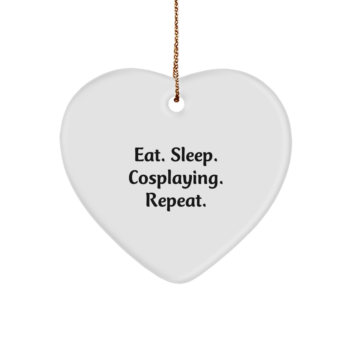 Funny Cosplaying Heart Ornament Gifts from Family and Friends for Cosplayers - Image 1