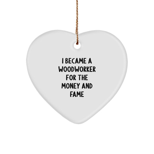 Heartfelt Woodworker Gifts from Family for Men, Women, and Friends - Funny Quote Christmas Unique Gifts - Image 1