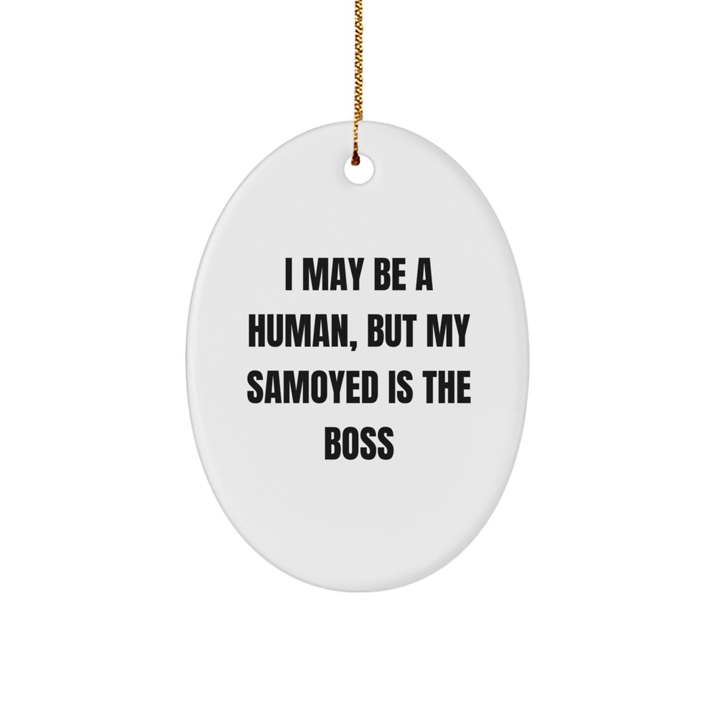Funny Samoyed Dog Gifts from Men to Family for Christmas - Image 1