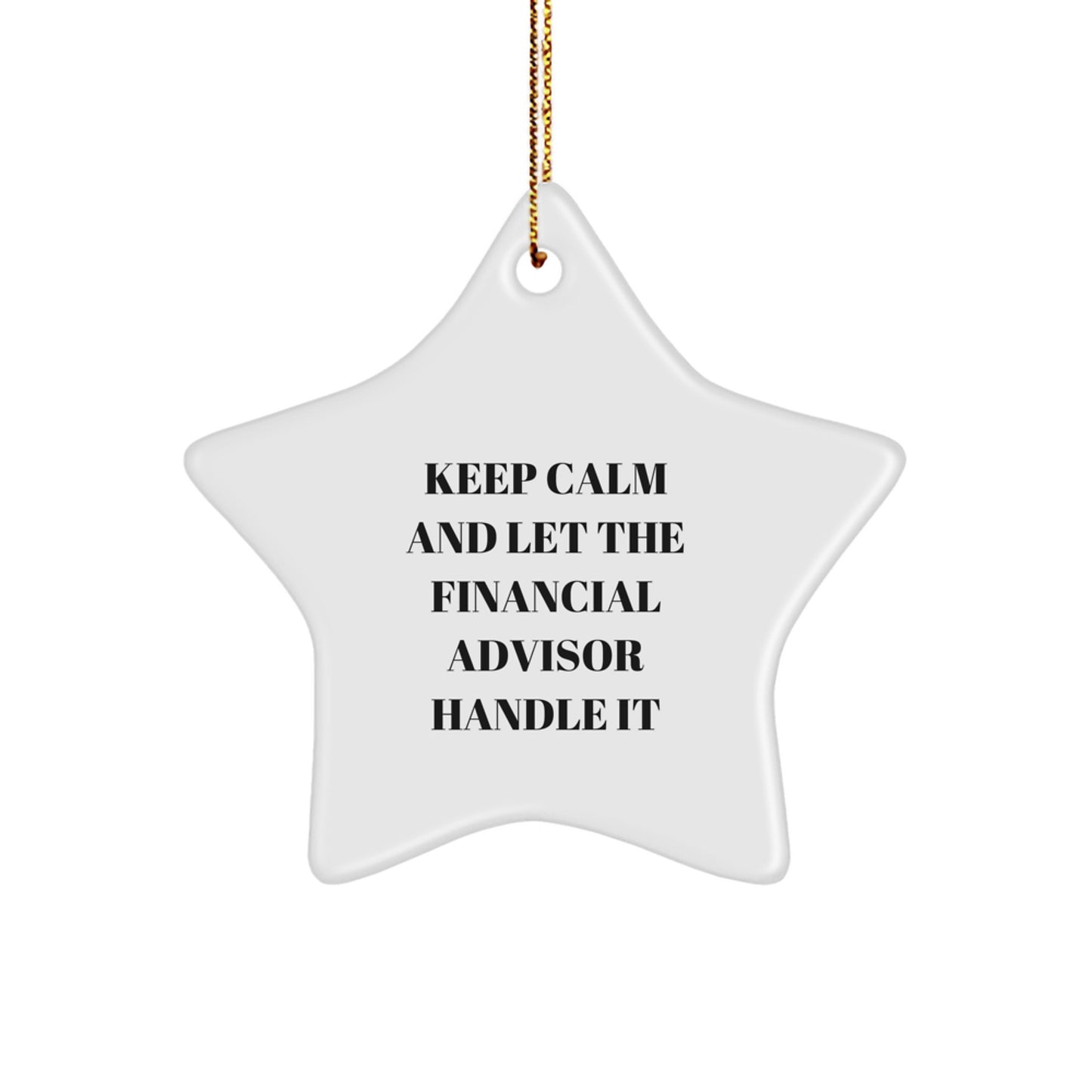 Funny Financial Advisor Gifts from Men, Women, Friends, Coworkers to Financial Advisors, Men, Women, Friends, Coworkers on Christmas Unique Gifts - Image 1
