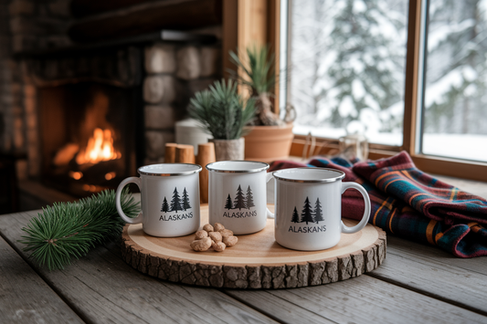 Cover image for 4 Alaska Coffee Mugs for Outdoor Enthusiasts
