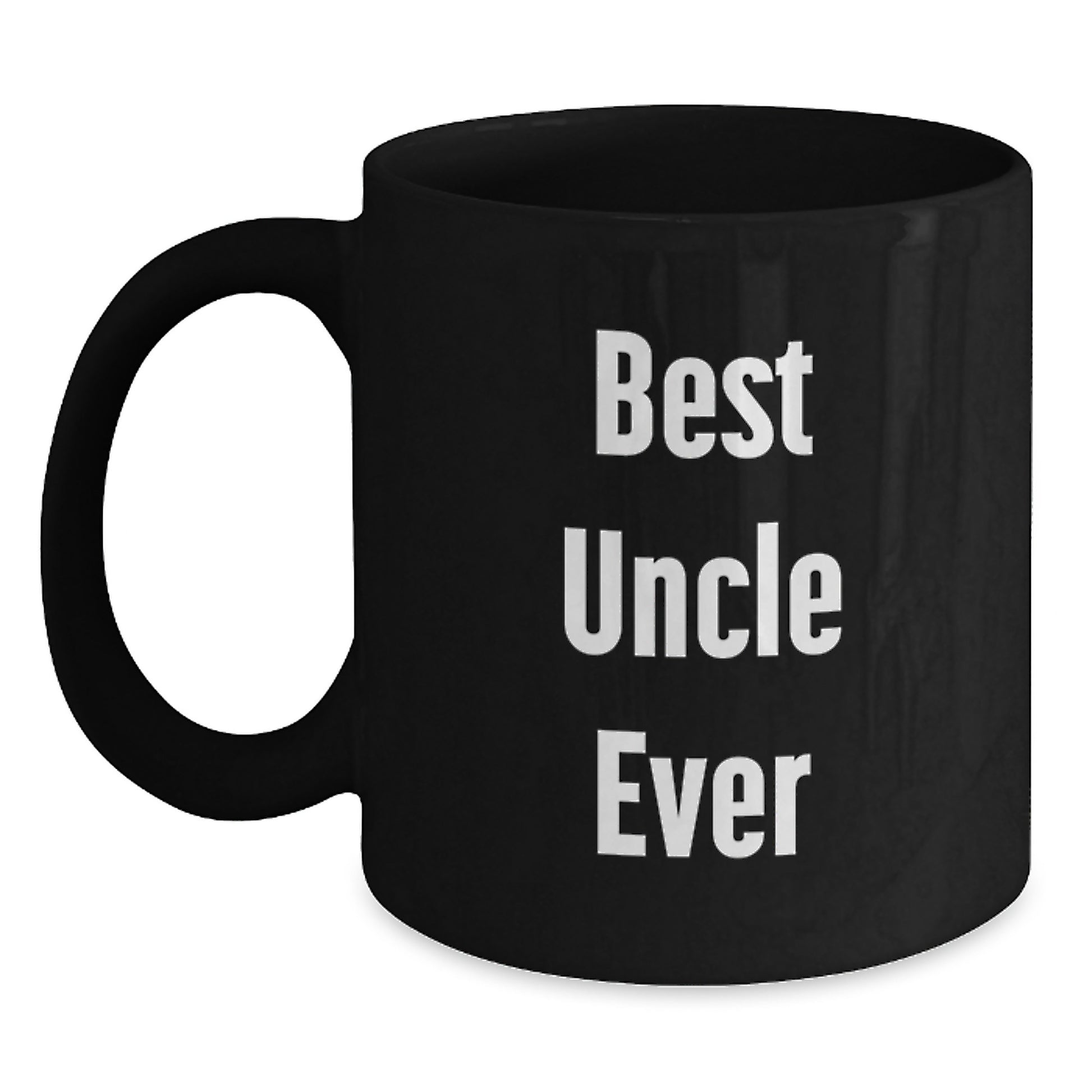 Funny Uncle Quotes Black Coffee Mugs Gifts from Men to Uncle Best Ever Christmas Unique Gifts - Main