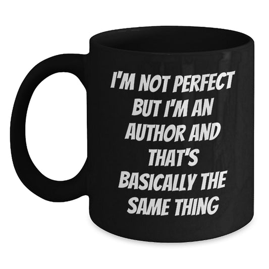 Funny Author Coffee Mug Gifts from Friends for Author Birthday Unique Presents - Main