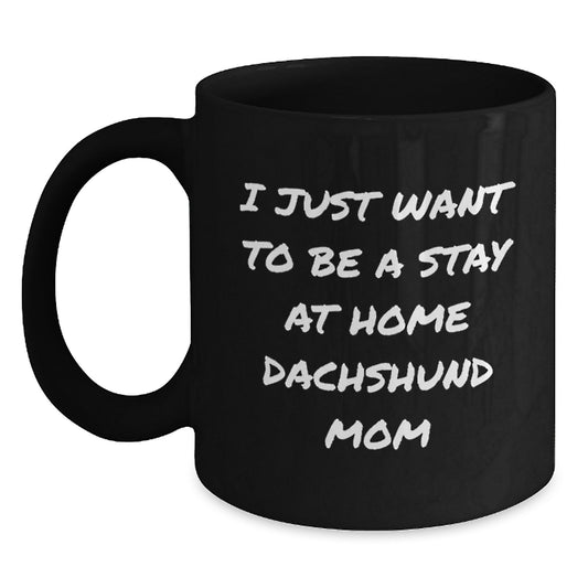 Funny Dachshund Dog Mom Gifts from Men to Women for Dachshund Lovers on Christmas Unique Gifts - Main