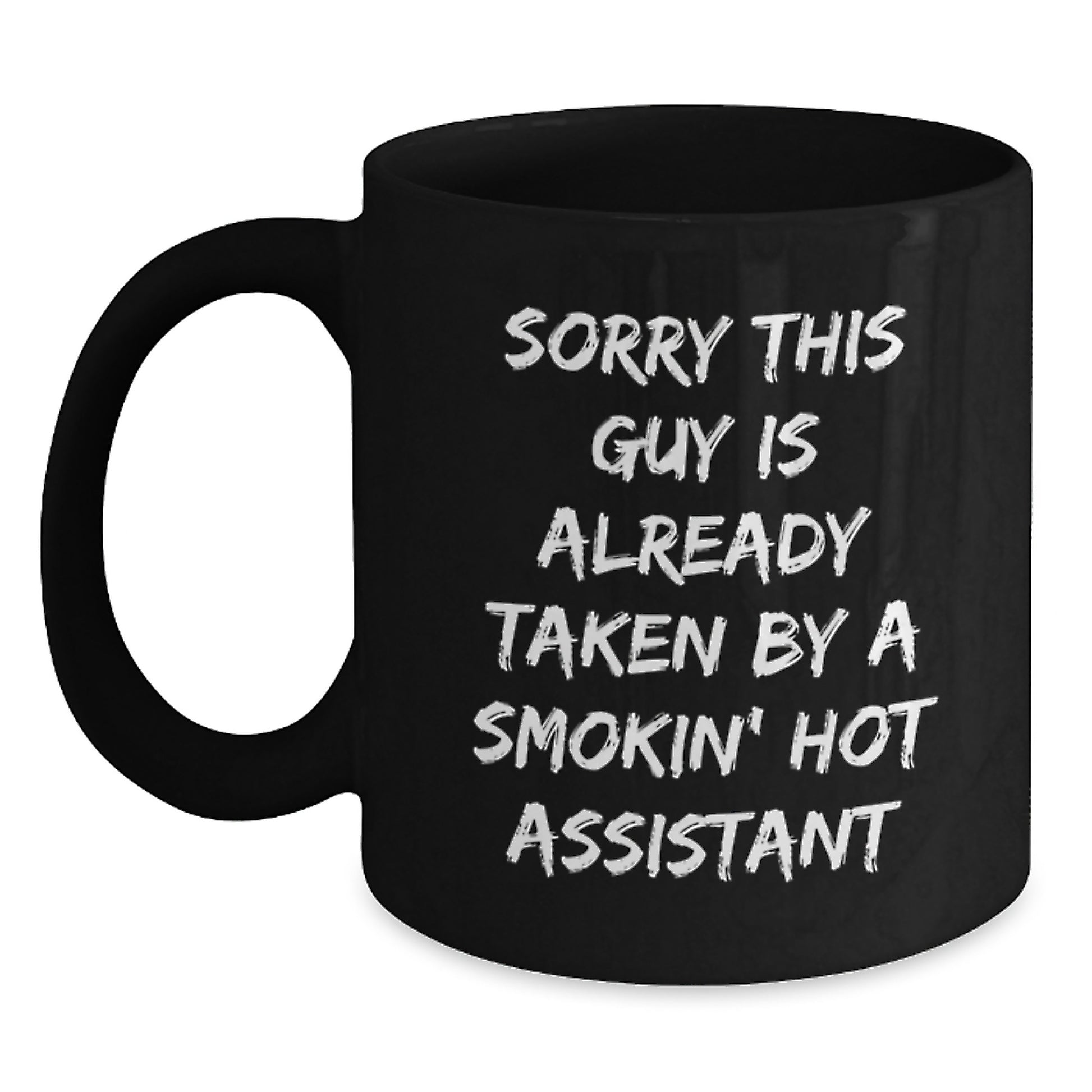 Funny Assistant Black Coffee Mugs Gifts from Men for Christmas Unique Assistant Lover Gifts - Main