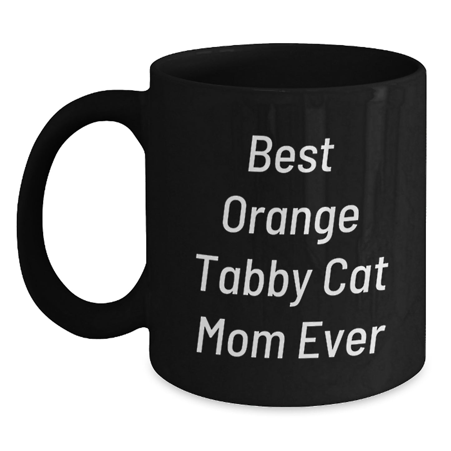 Funny Orange Tabby Cat Mom Gifts from Friends and Family for Birthday Unique Mugs - Main