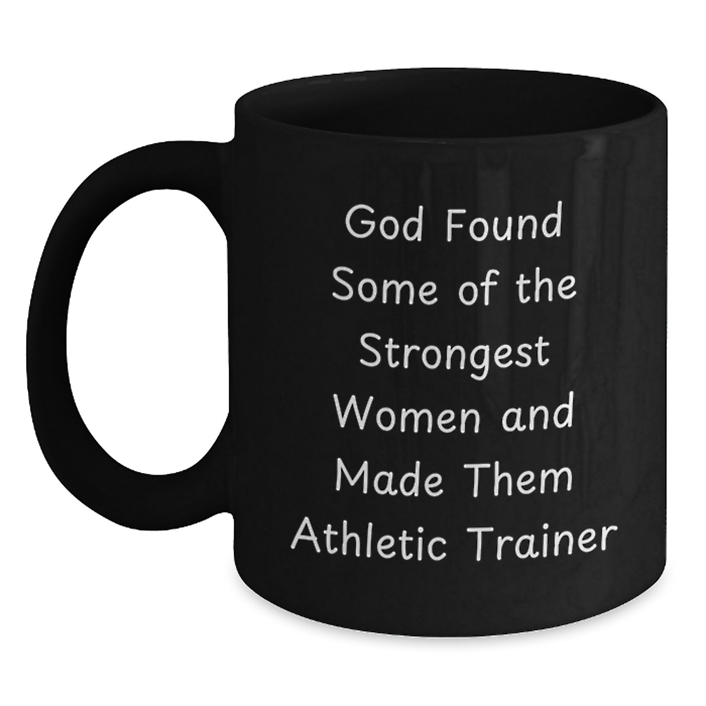 Funny Gifts from Women to Men - Inspirational Athletic Trainer Quotes on Black Coffee Mug, Christmas Unique Gifts for Friends, Family, Coworkers, and Athletic Trainers - Main