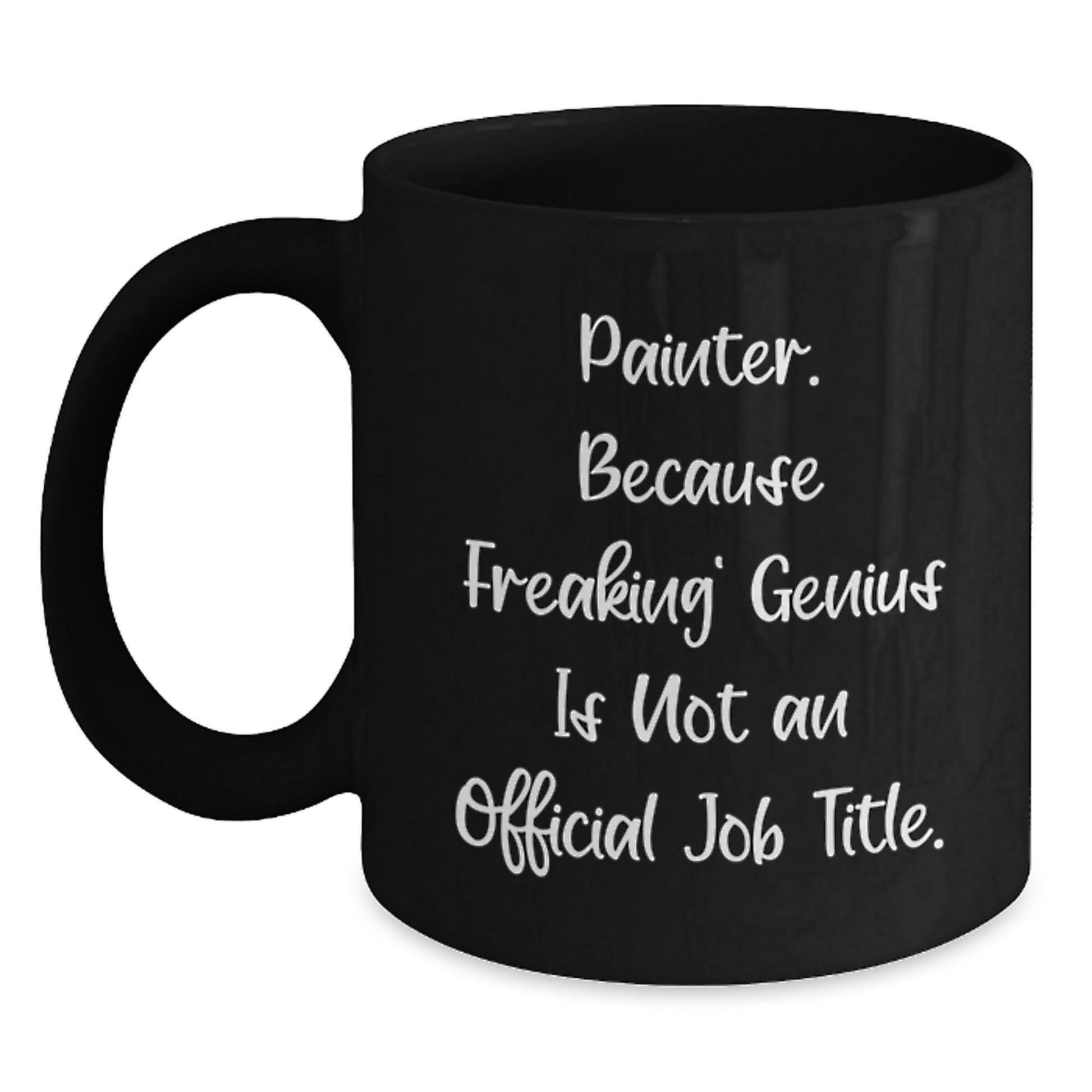 Funny Painter Black Coffee Mug Gifts from Men to Women Friends on Mother's Day - Main