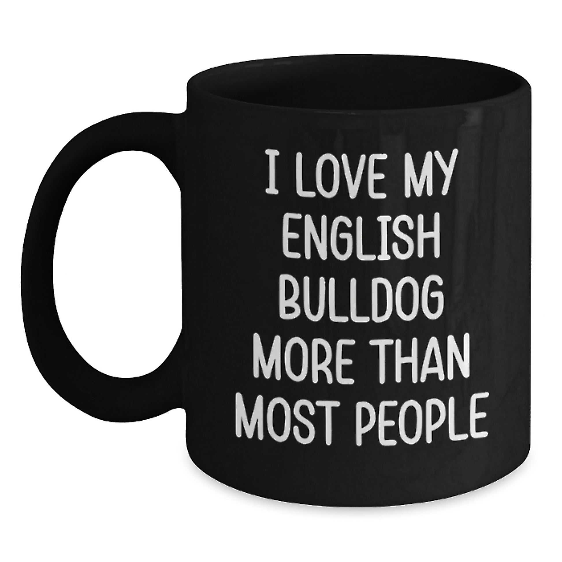 English Bulldog Lover Gifts from Friends Funny Coffee Mugs for Birthday - Main