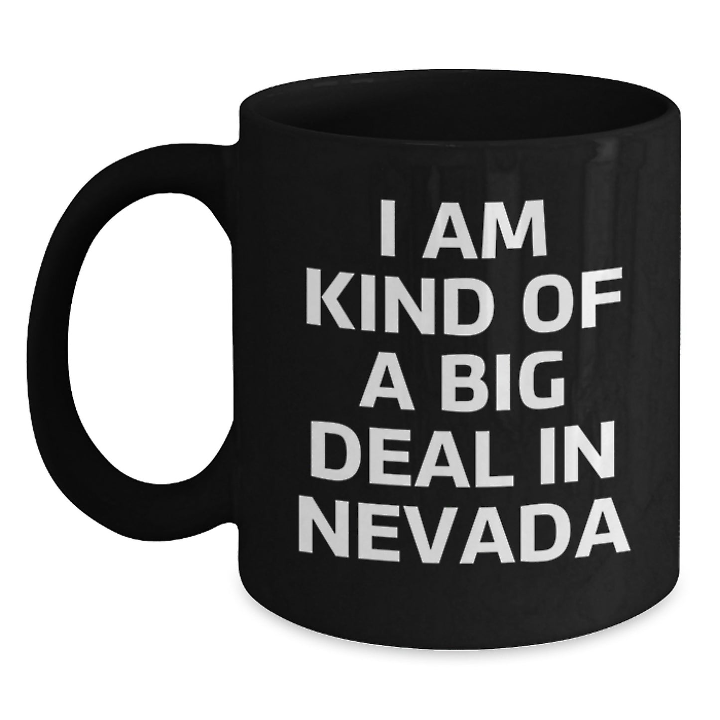Nevada Funny Quote Black Coffee Mugs Gifts from Friends for Mom on Mother's Day - Main