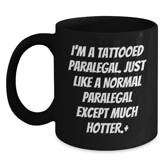 Funny Paralegal Gifts for Birthday - Paralegal Coffee Mug from Men - Unique Paralegal Mug for Women Friends Coworkers Family - Main