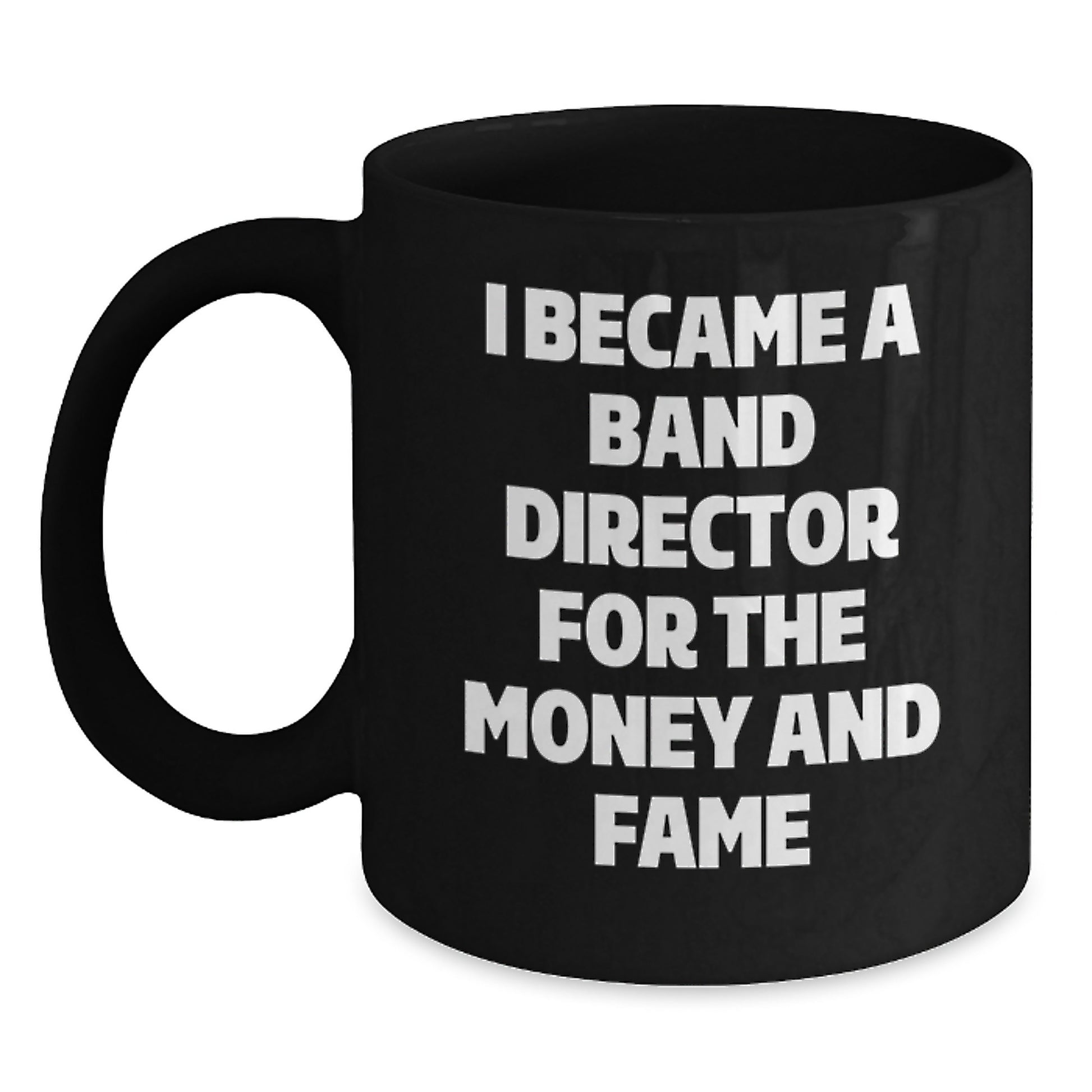 Funny Band Director Gifts from Friends and Family for Band Directors - Christmas Unique Mugs for Men and Women - Main