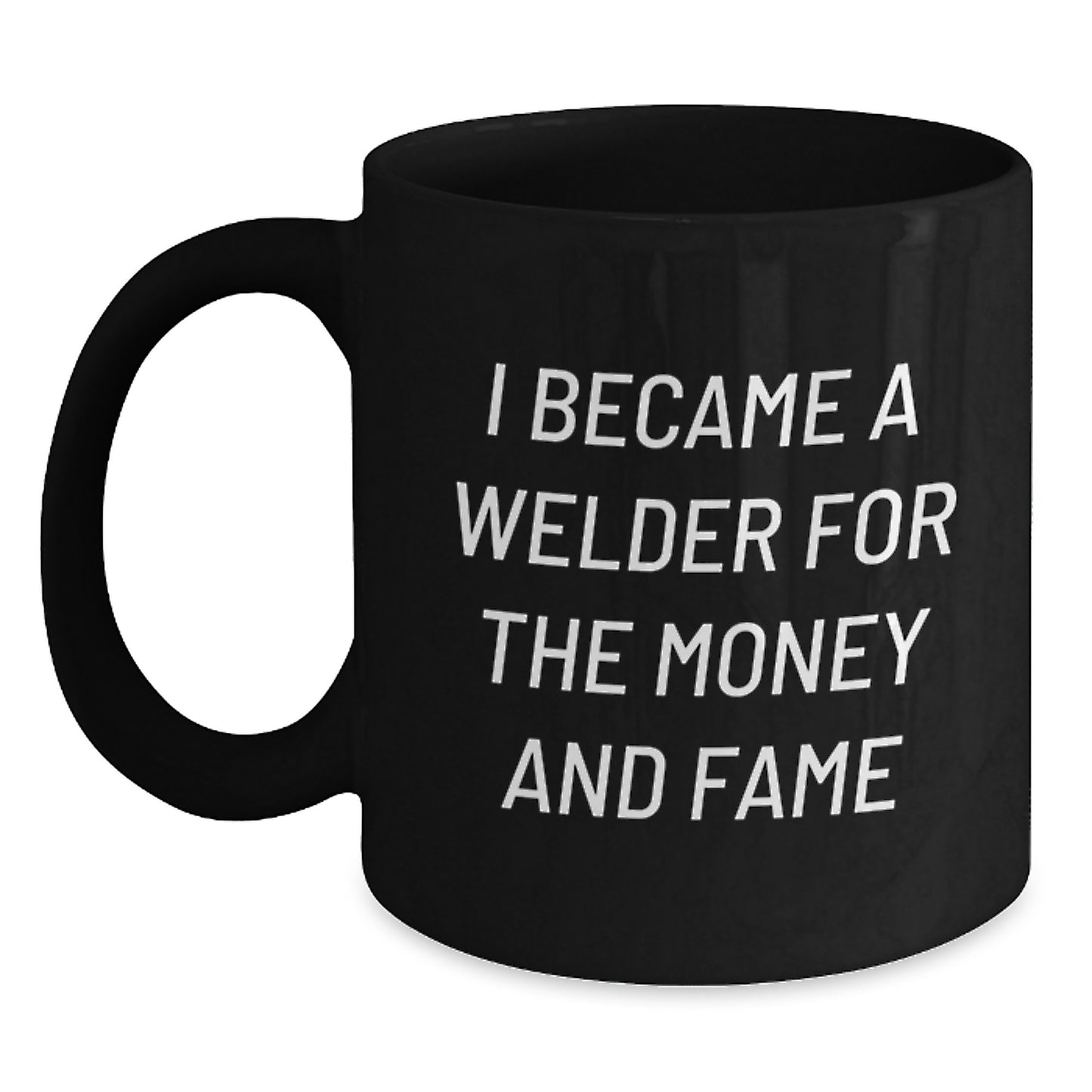 Funny Welder Gifts for Men, Black Coffee Mug, Christmas Unique Presents from Friends and Family - Main