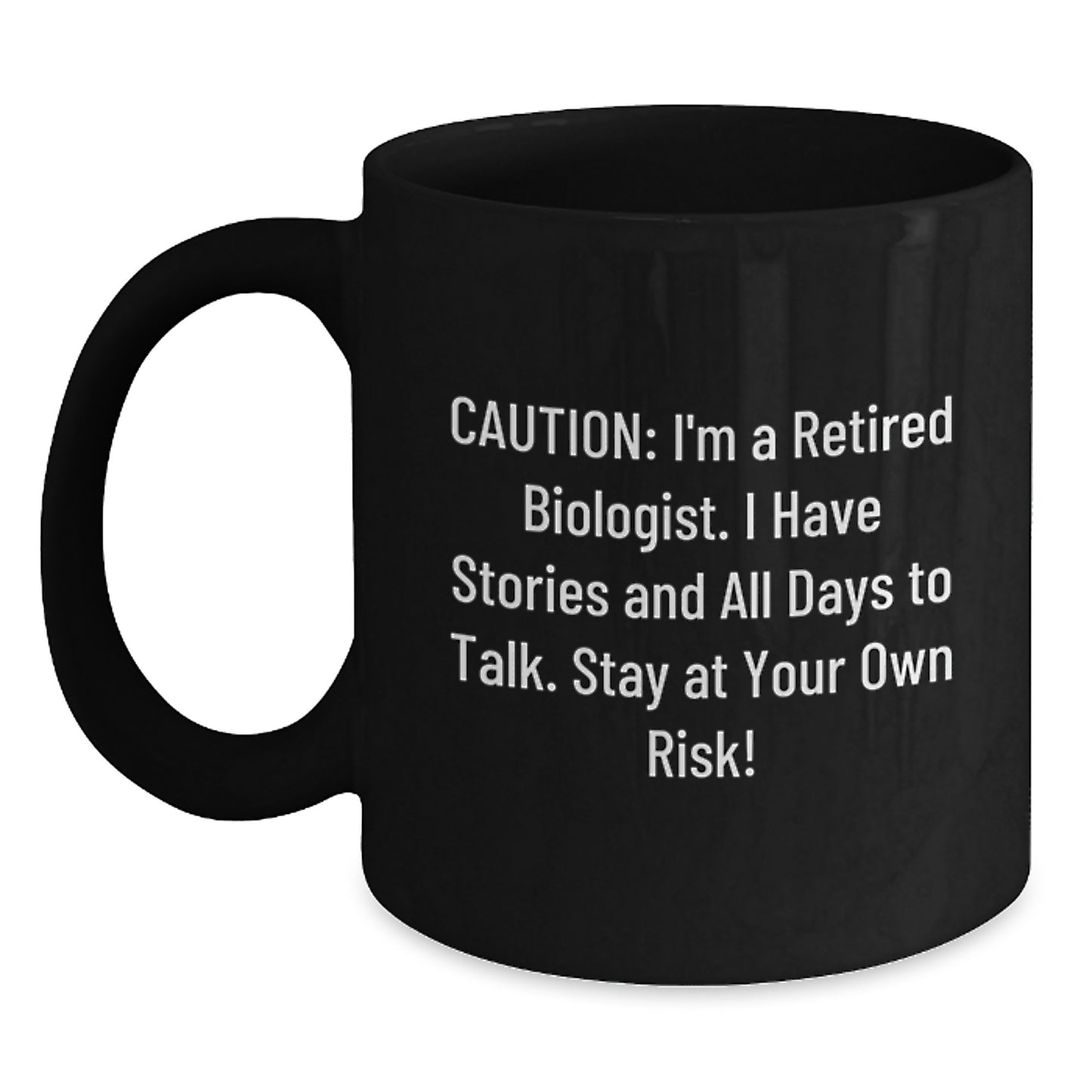 Funny Biologist Gifts Black Coffee Mugs from Friends for Birthday Unique - Main