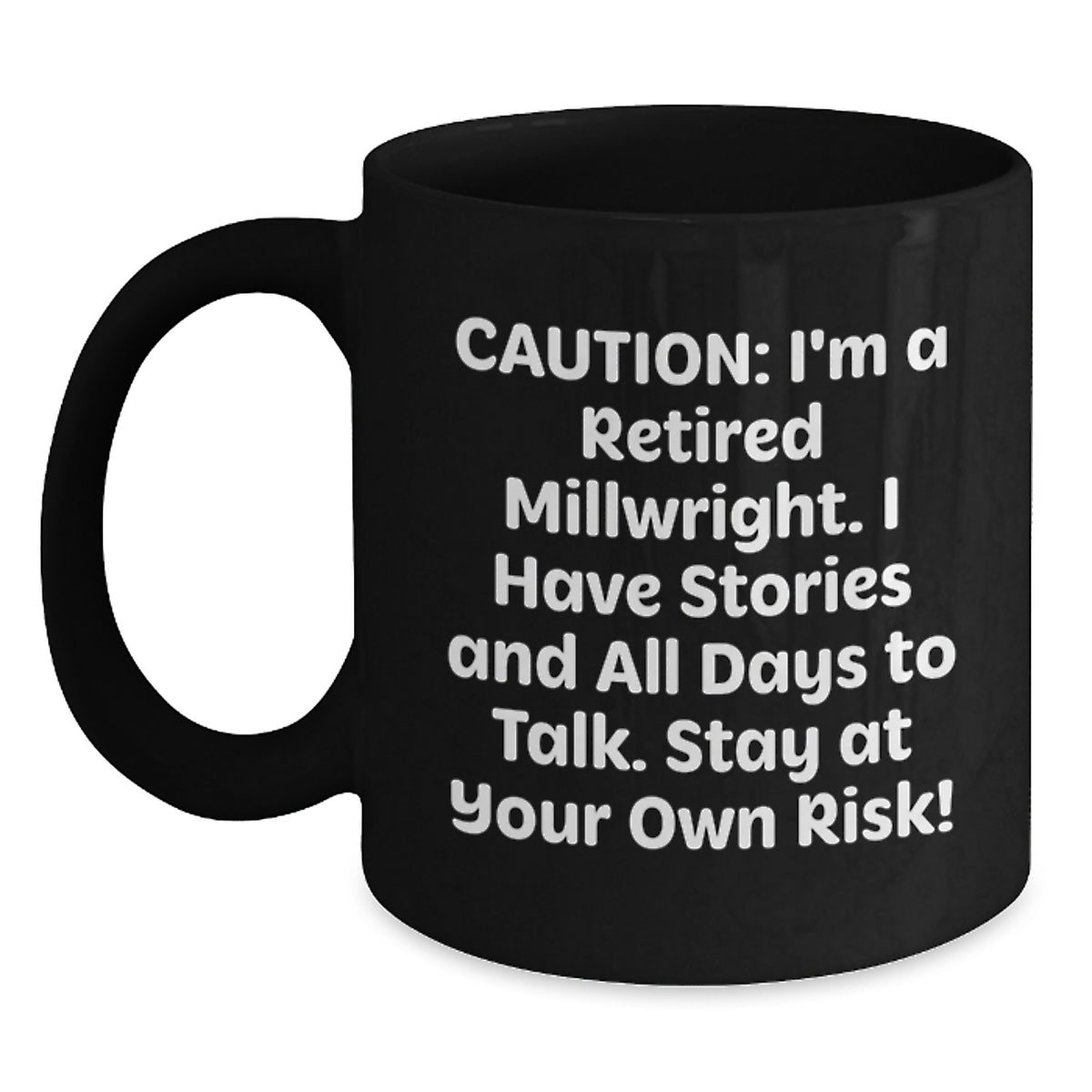 Funny Millwright Gifts for Men - Retired Millwright Coffee Mug, Christmas Unique Gifts from Friends to Family - Main